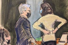 Scenes from Week 1 of Ghislaine Maxwell's sex-abuse trial