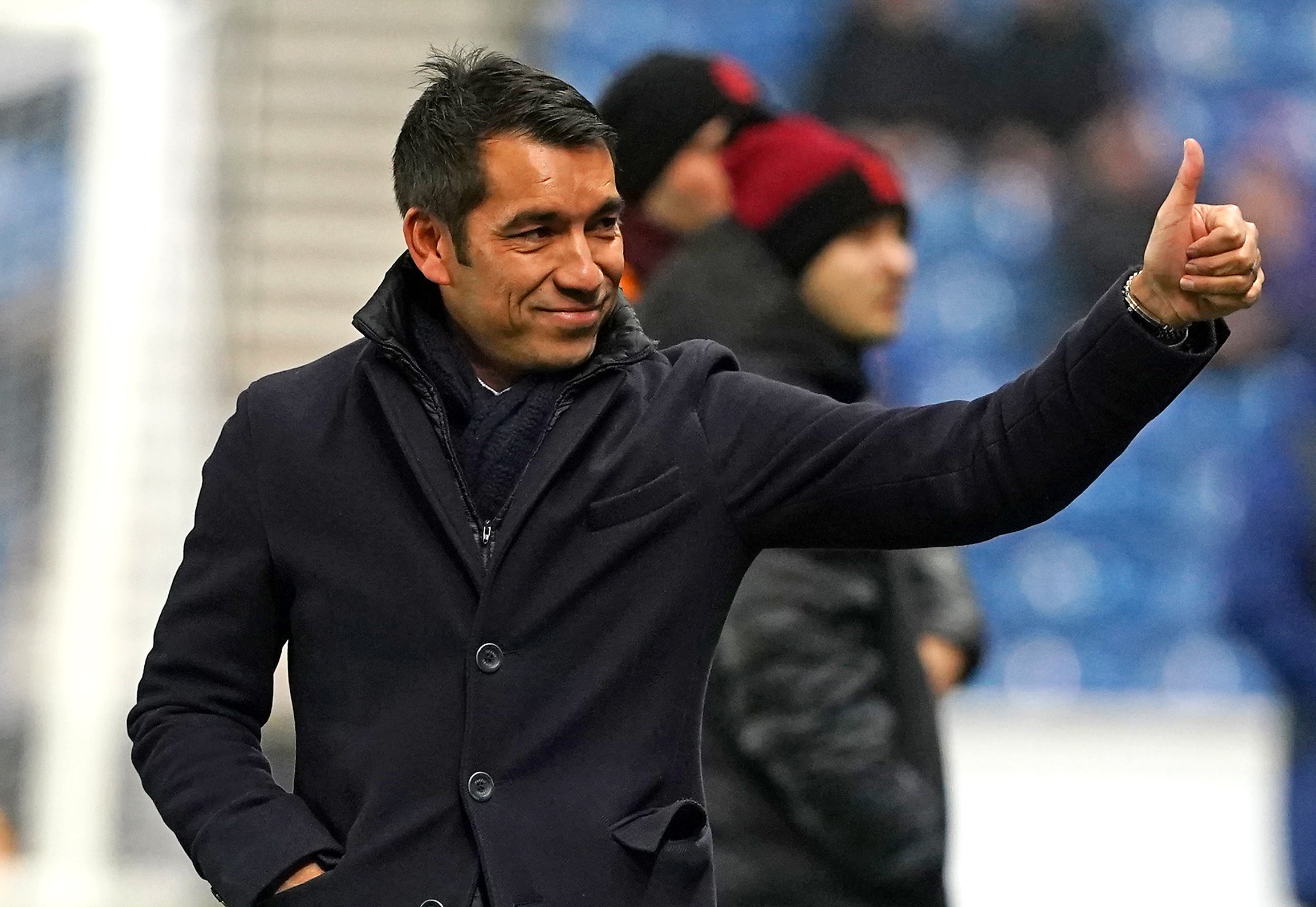 Rangers manager Giovanni van Bronckhorst has enjoyed a winning start in the hotseat (Andrew Milligan/PA)