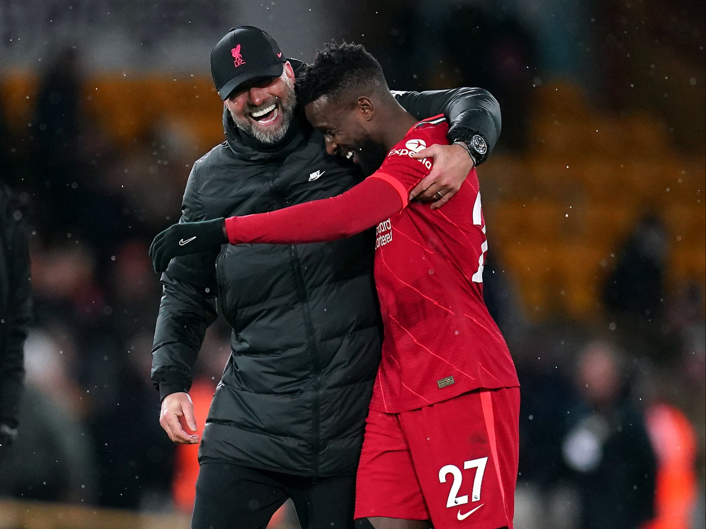 Jurgen Klopp was delighted with Divock Origi’s winner