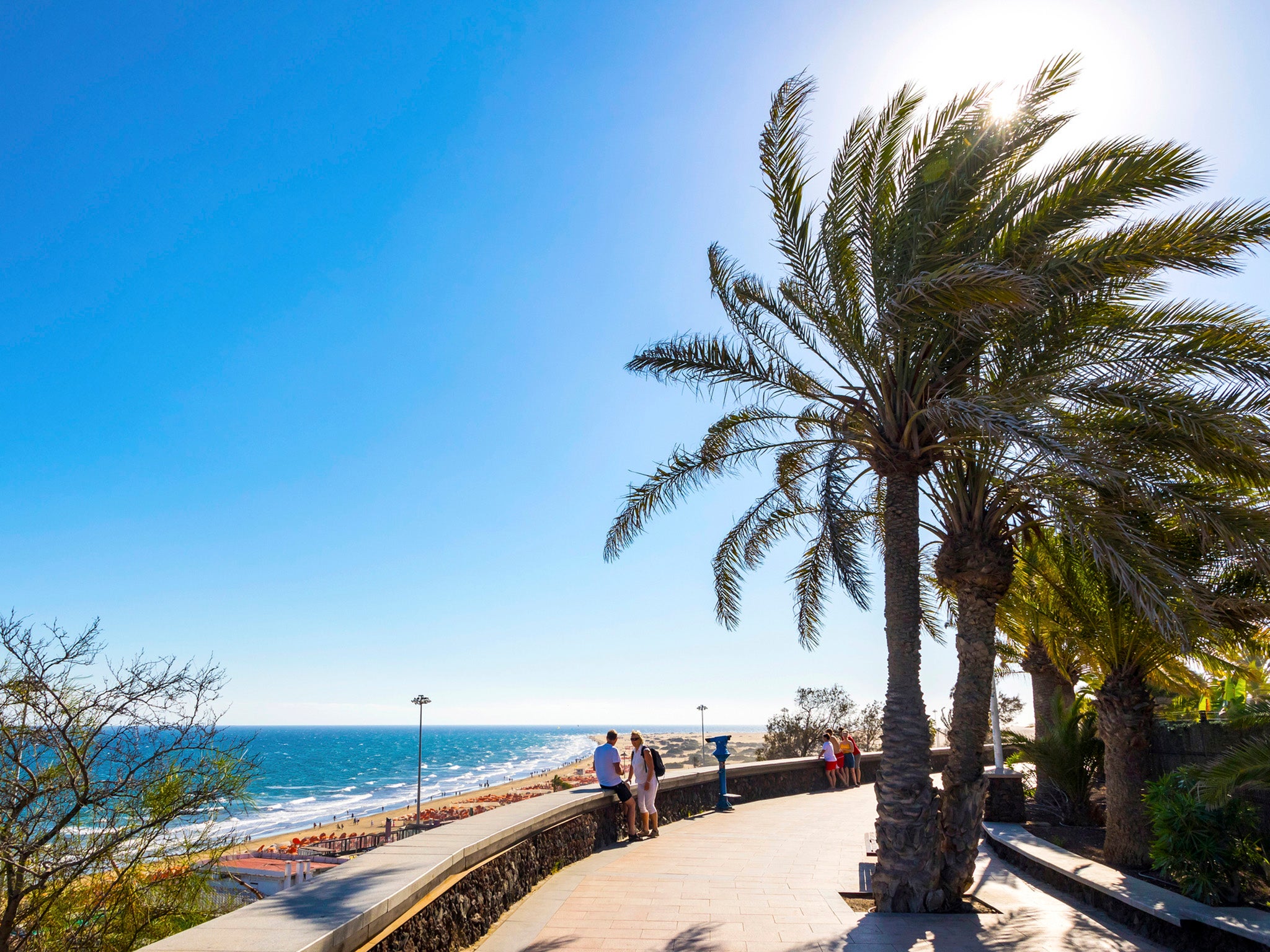 Wish you were here? Maspalomas beach on Gran Canaria