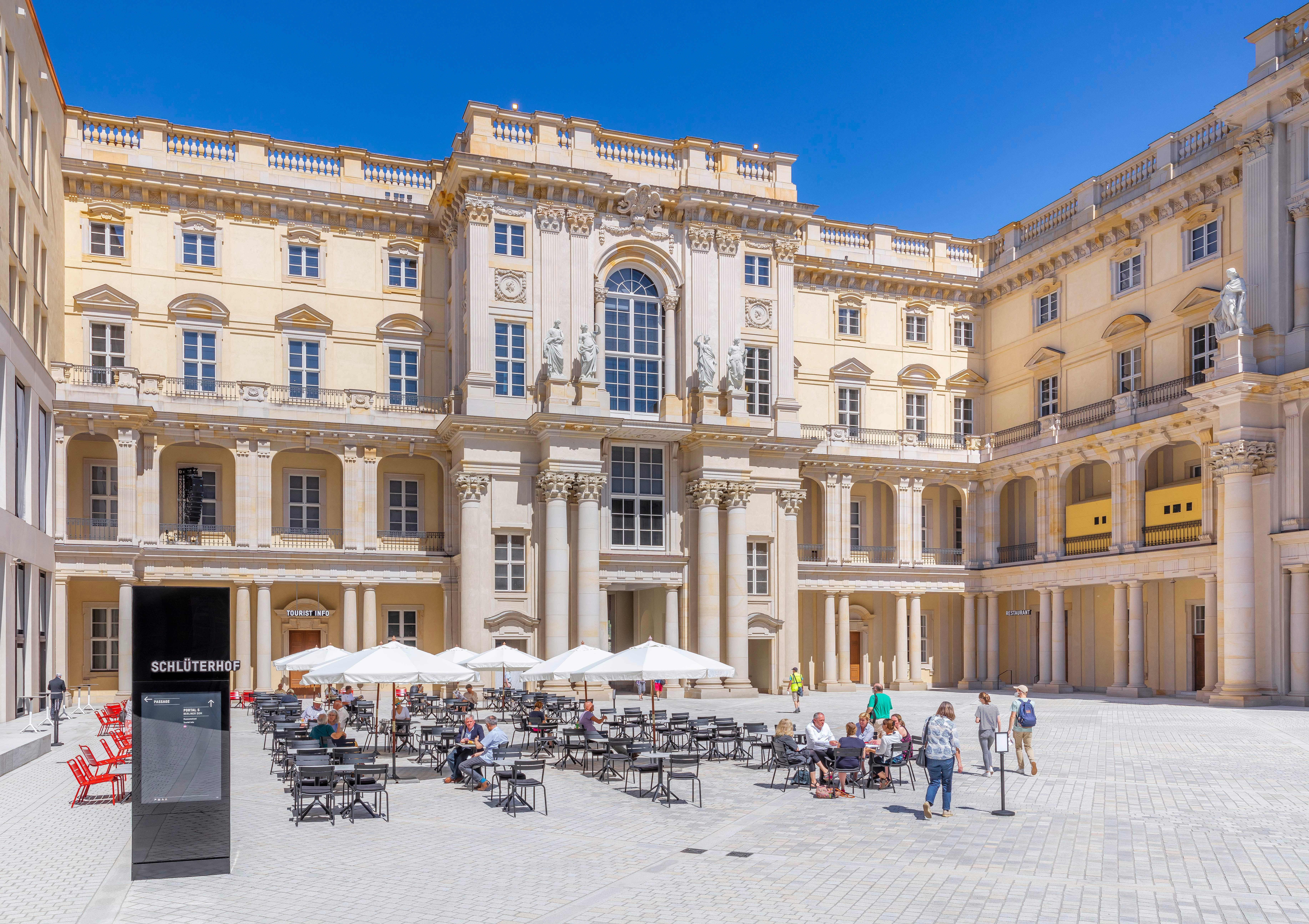 The Humboldt Forum inside the Schloss