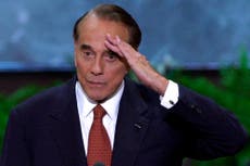 Bob Dole, a man of war, power, zingers and denied ambition