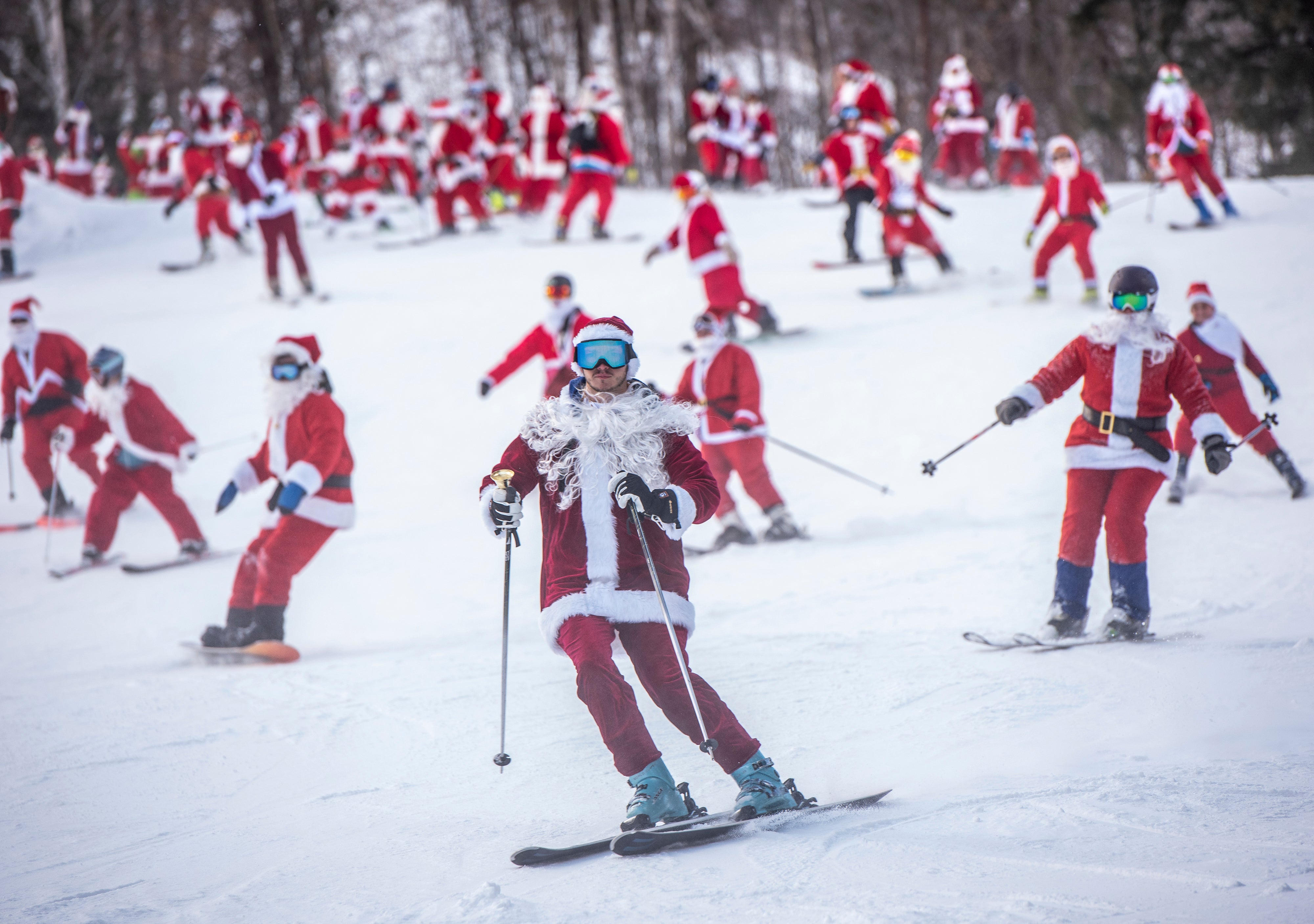 Maine Santa Sunday