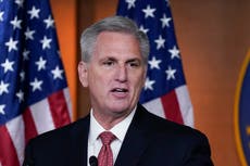 Kevin McCarthy hits out at CNN in testy exchange over his refusal to testify in January 6 probe