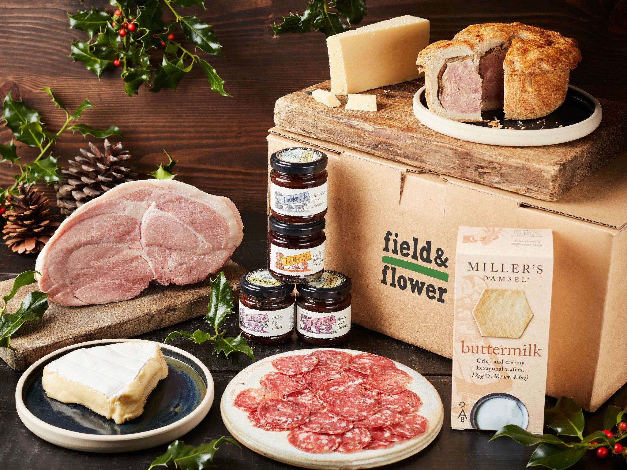 Field & Flower traditional Christmas hamper indybest.jpg