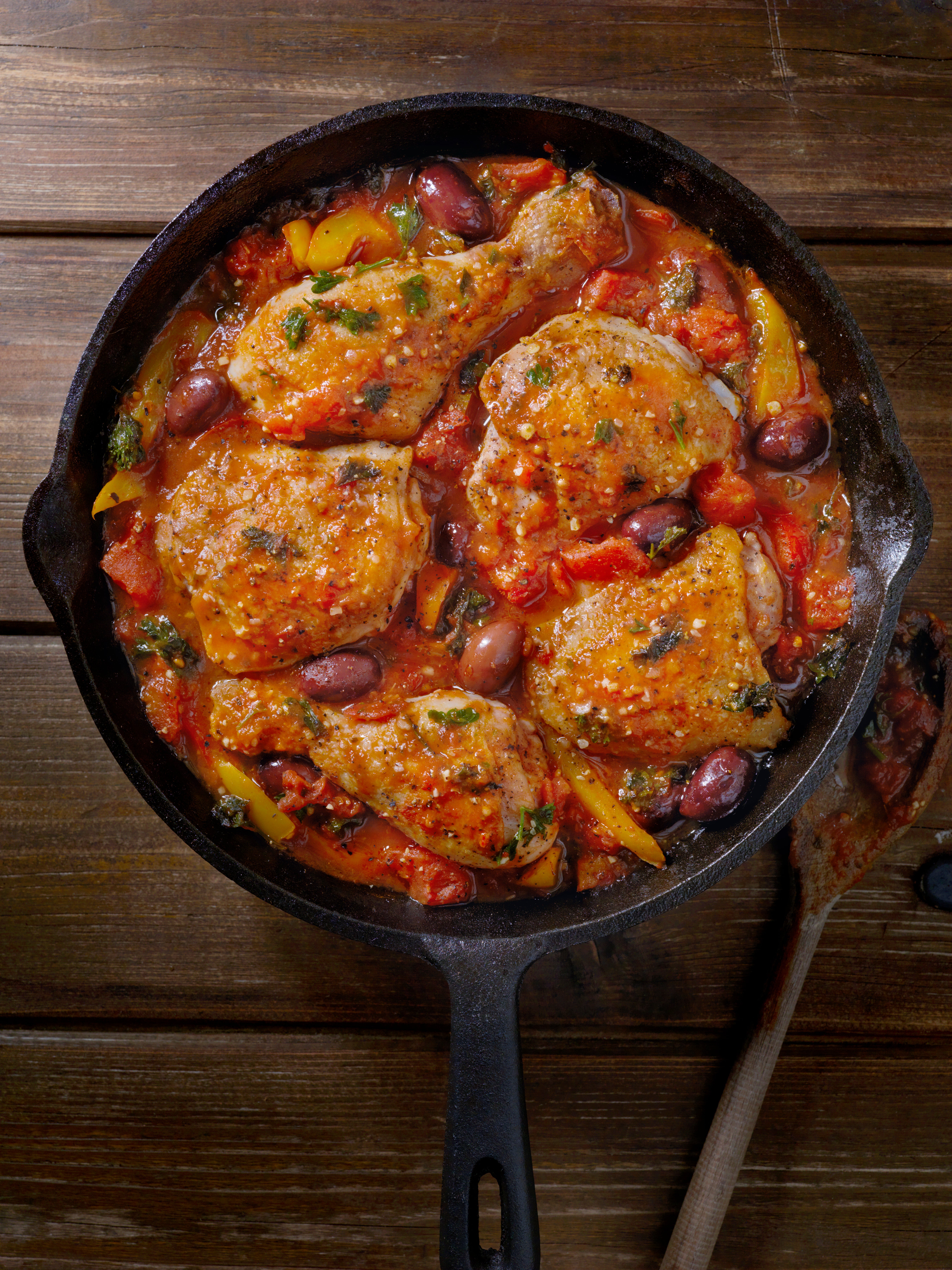 A lively and bright savoury chicken dish