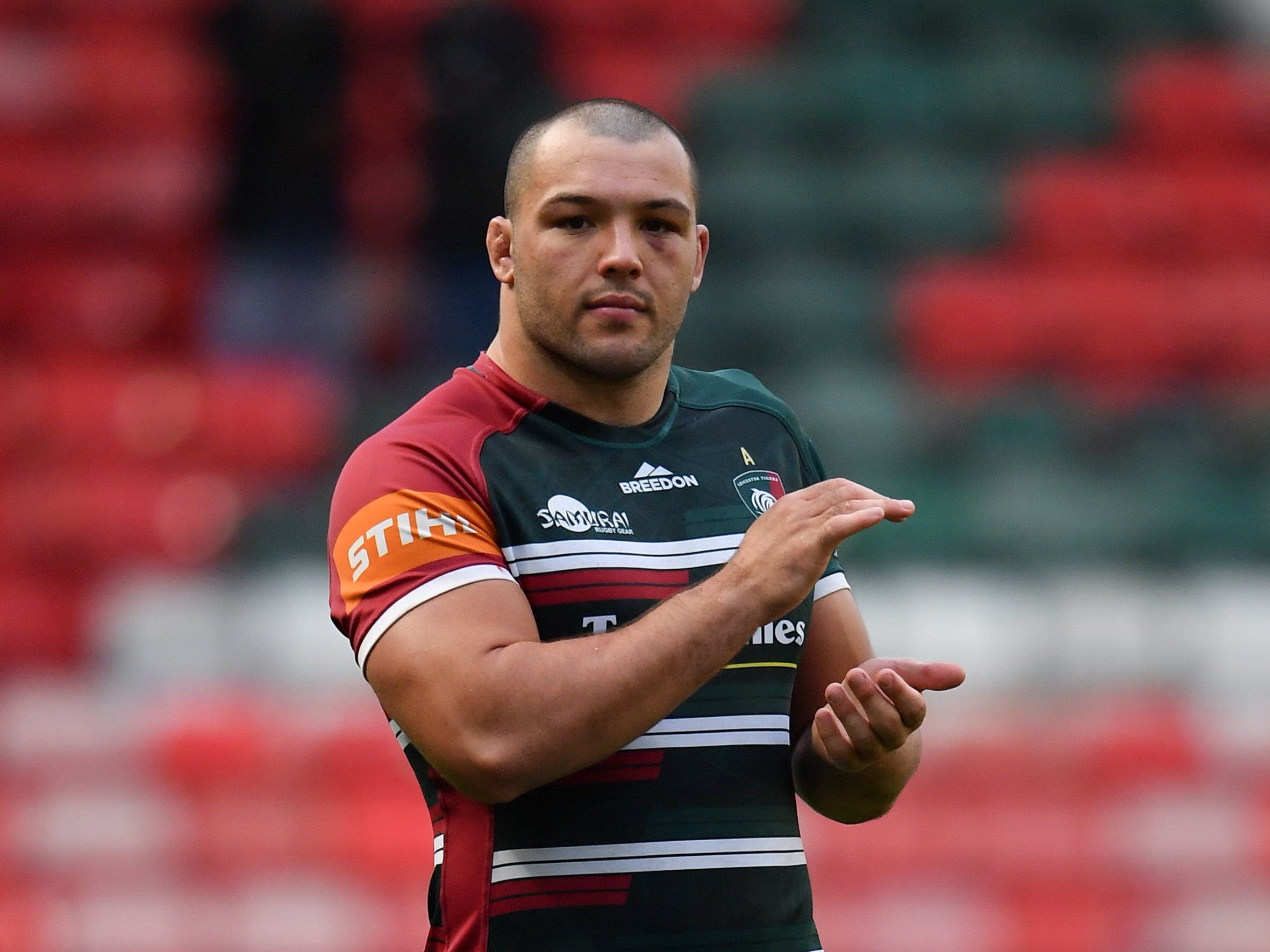 Leicester captain Ellis Genge has spoken of his respect for Steve Borthwick (Ashley Western/PA)