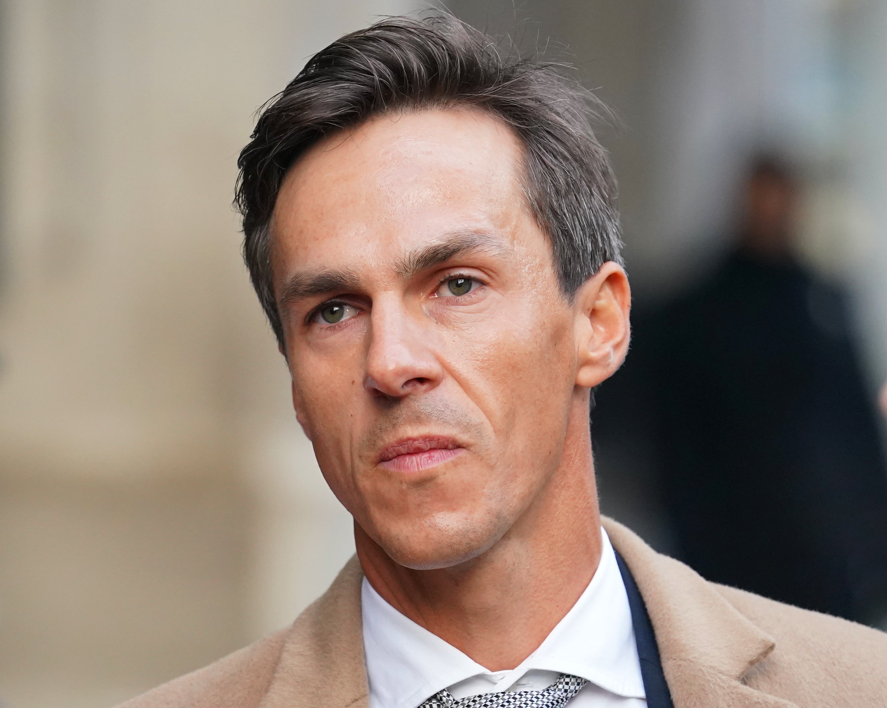 Danish golfer Thorbjorn Olesen arrives for a hearing (Jonathan Brady/PA)