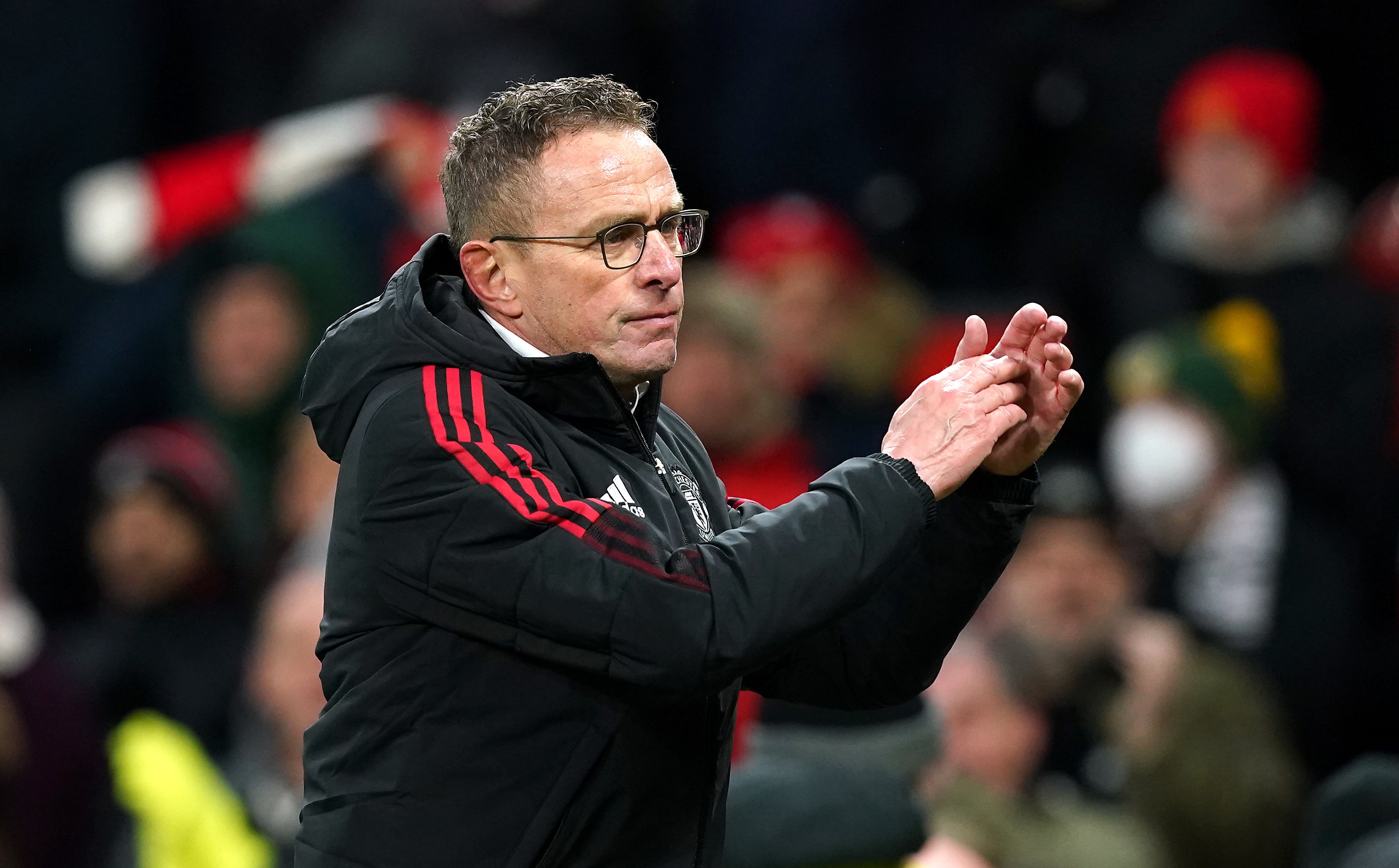 Ralf Rangnick got off to a winning start in charge of Man Utd (Martin Rickett/PA)