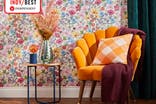 Oh So Daisy she’s a wildflower wallpaper in brights on vintage cream indybest.jpg