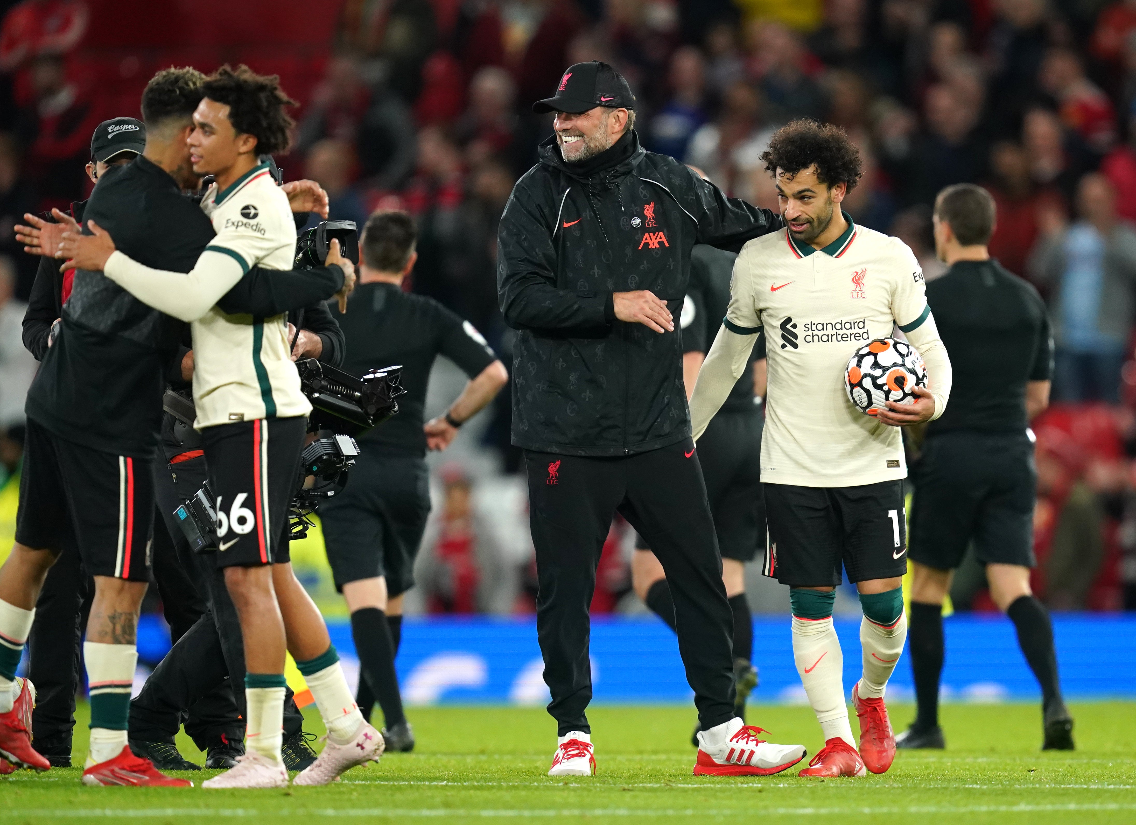 Liverpool manager Jurgen Klopp insists he and Mohamed Salah both want the players contract extension to be sorted (Martin Rickett/PA)