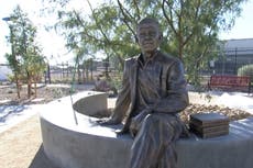 Barack Obama statue unveiled in Las Vegas