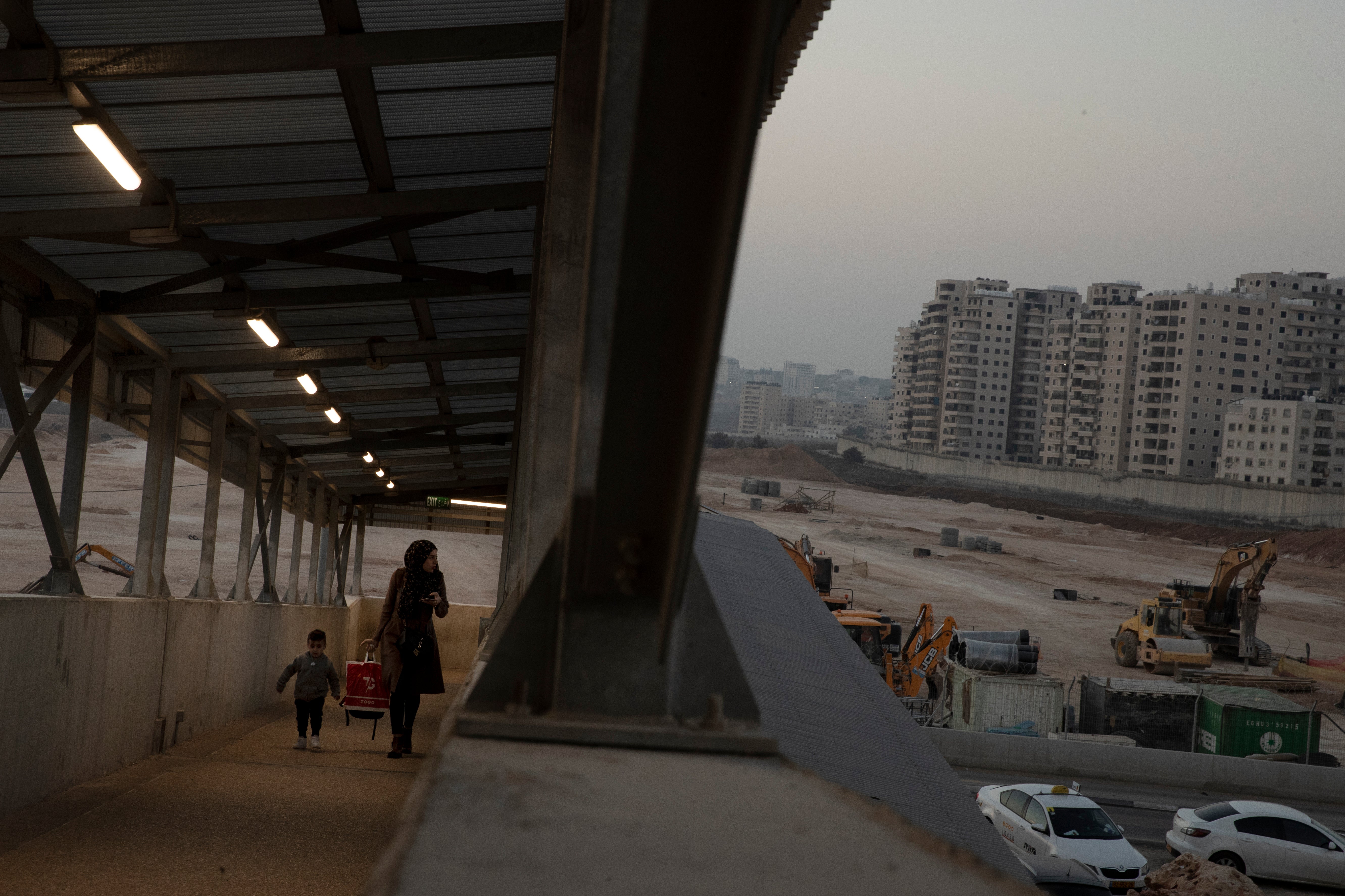 Israel Palestinians Airport Settlement