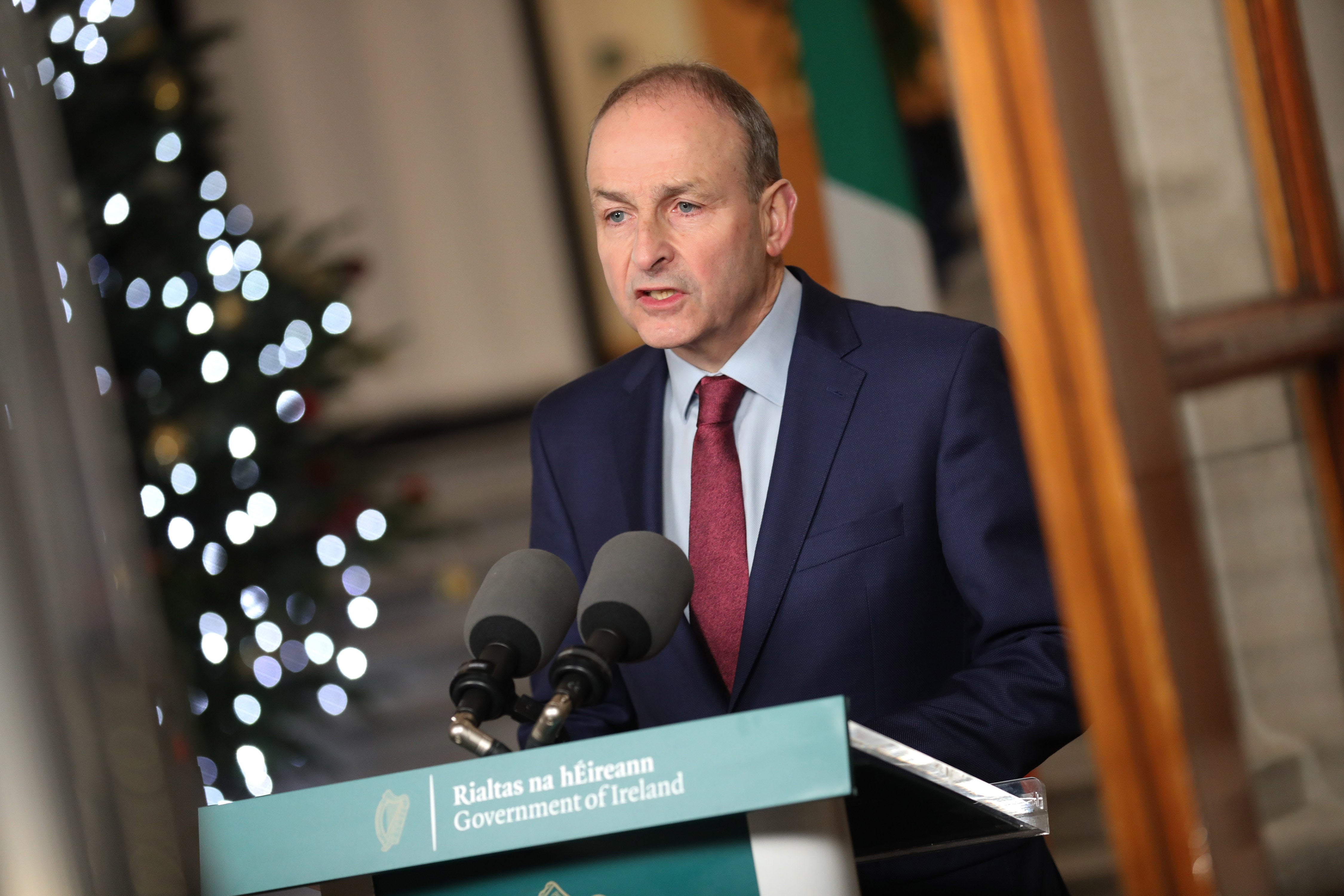 Taoiseach Michael Martin (Julien Behal/PA)