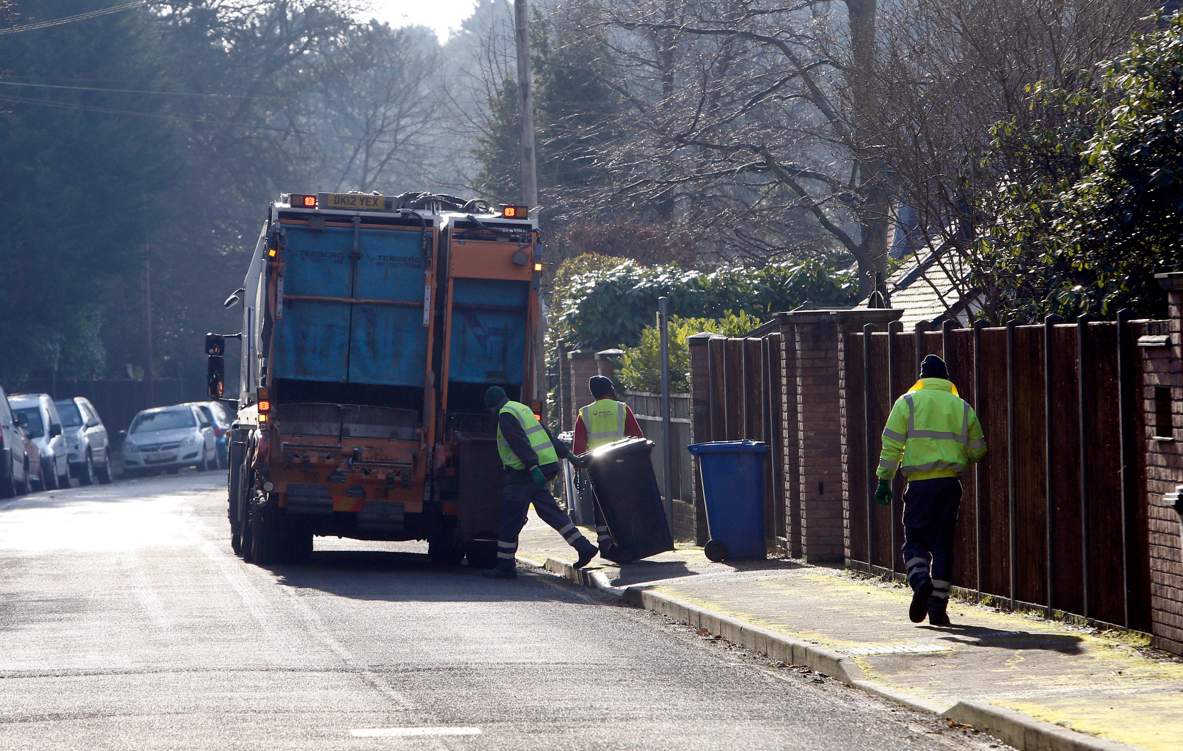 Refuge workers face stinking bins and hard work