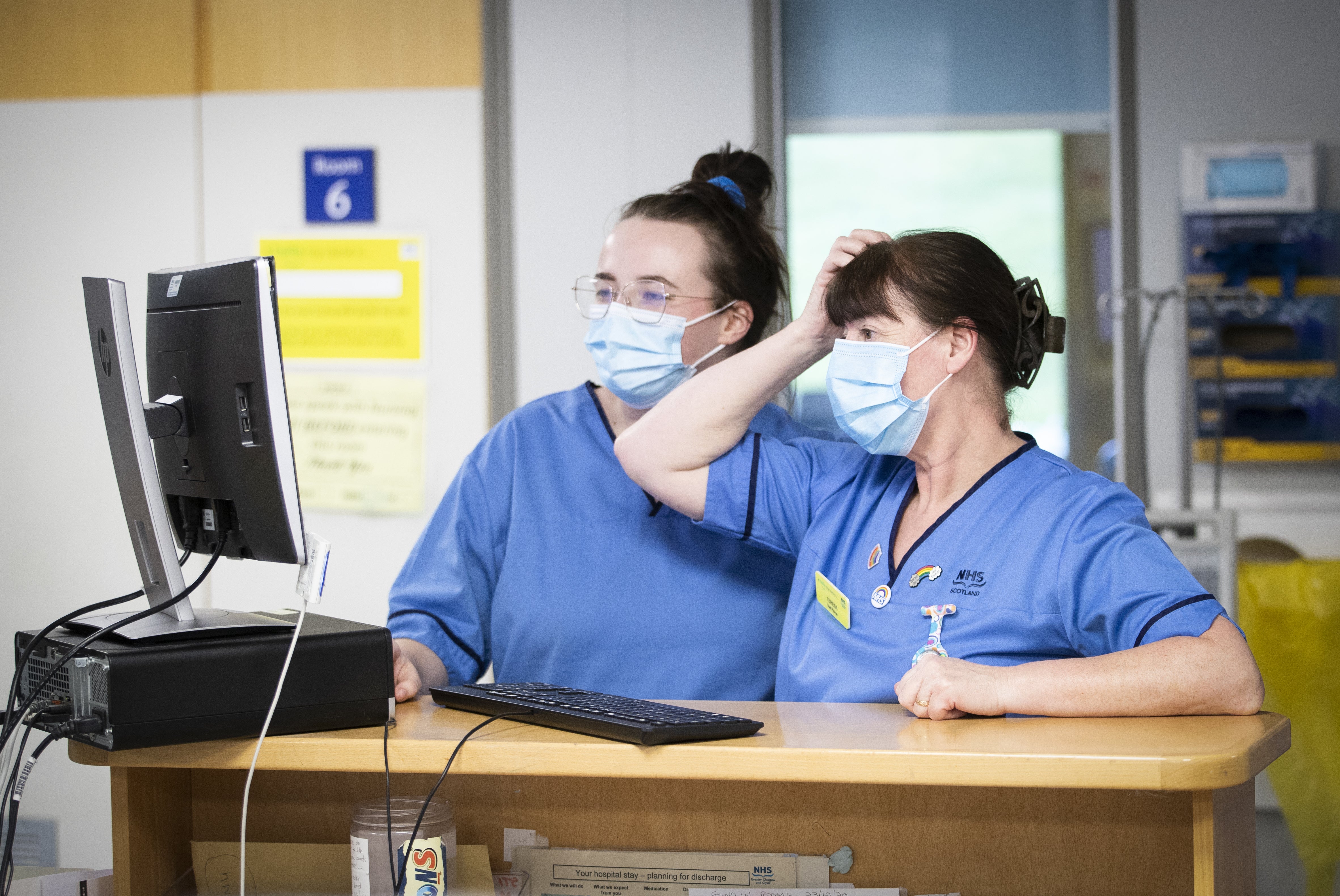 Vacancies among nursing and midwifery staff are up by almost 20% in just three months (Jane Barlow/PA)