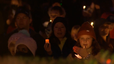 More than 100 neighbours sing carols outside dying teen’s home after illness robbed him of final wish