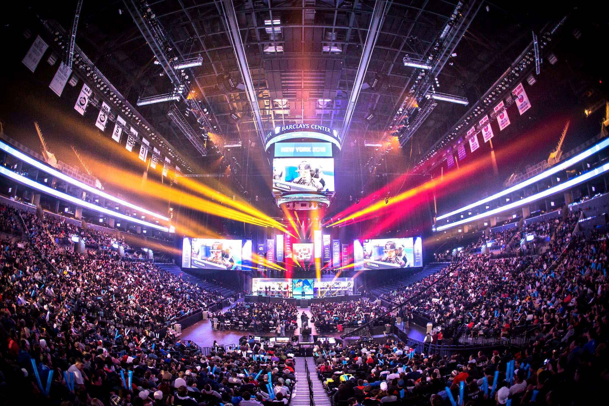 Gaming competitions such as ESL One in New York draw big crowds