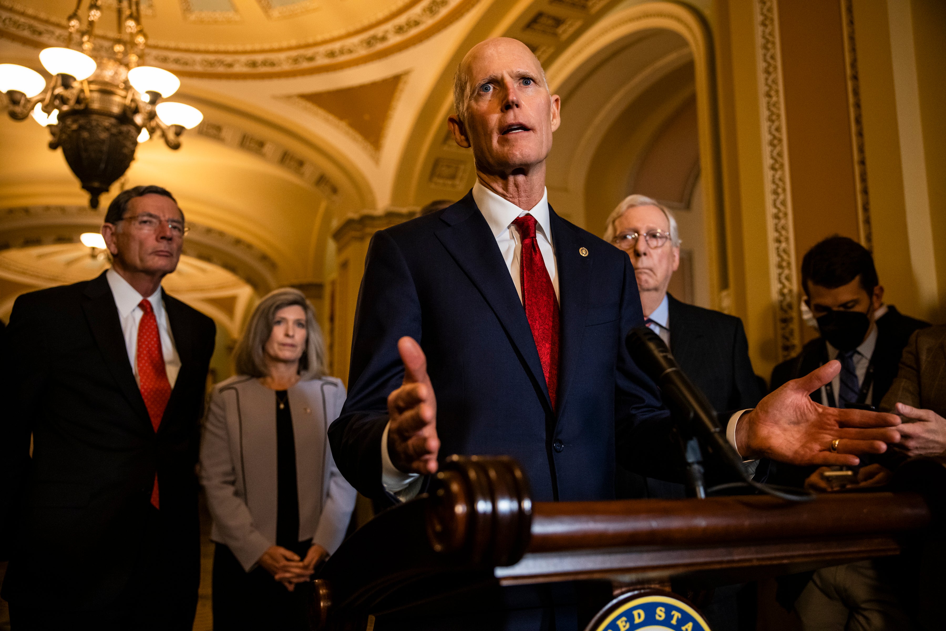 Sen Rick Scott, chairman of the National Republican Senatorial Committee