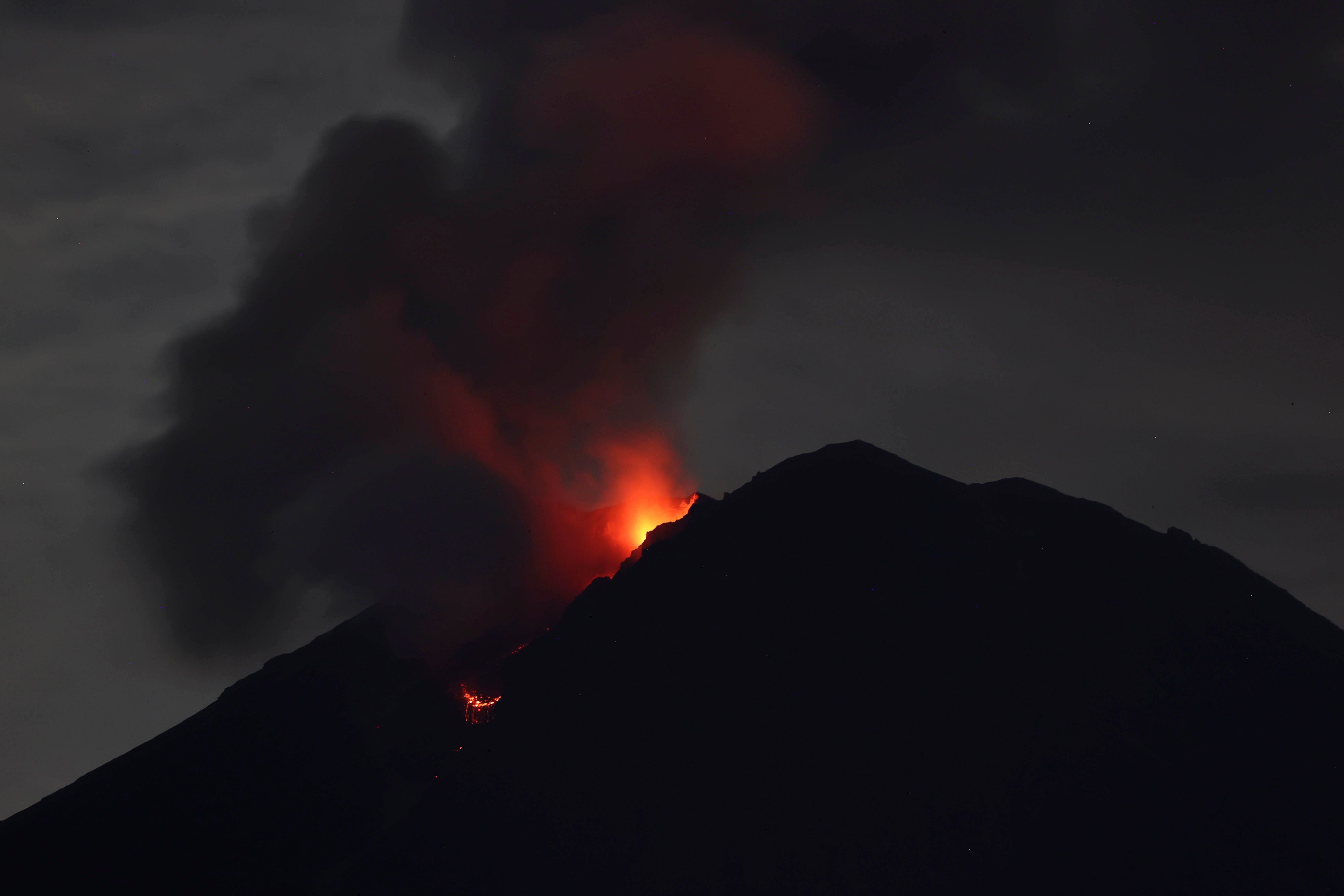 Indonesia Volcano