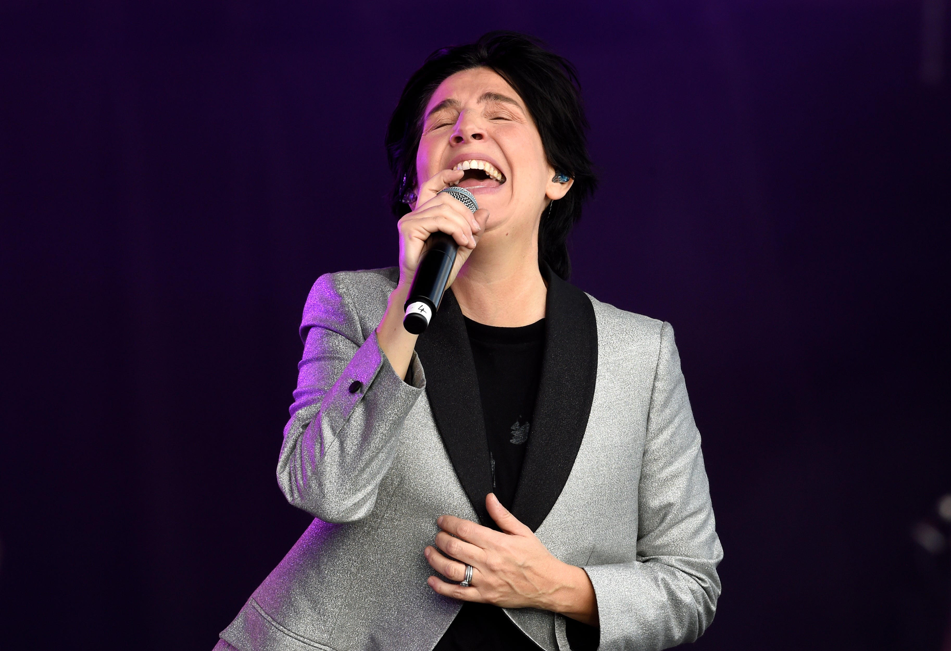 Sharleen Spiteri of Texas is one of a number of celebrities to have settled phone hacking claims against the publisher of the News Of The World (Ian Rutherford/PA)