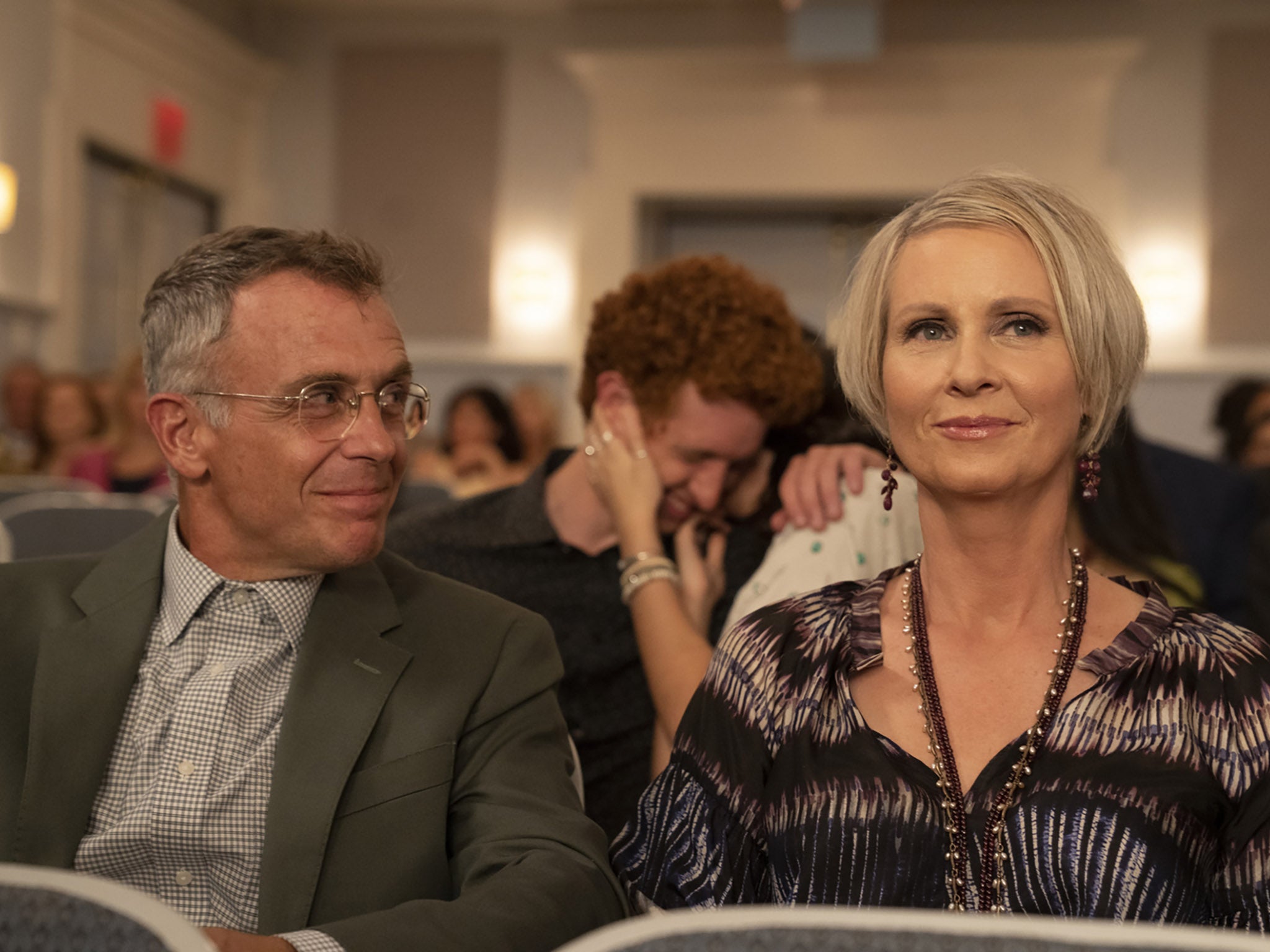 David Eigenberg and Cynthia Nixon in ‘And Just Like That...'