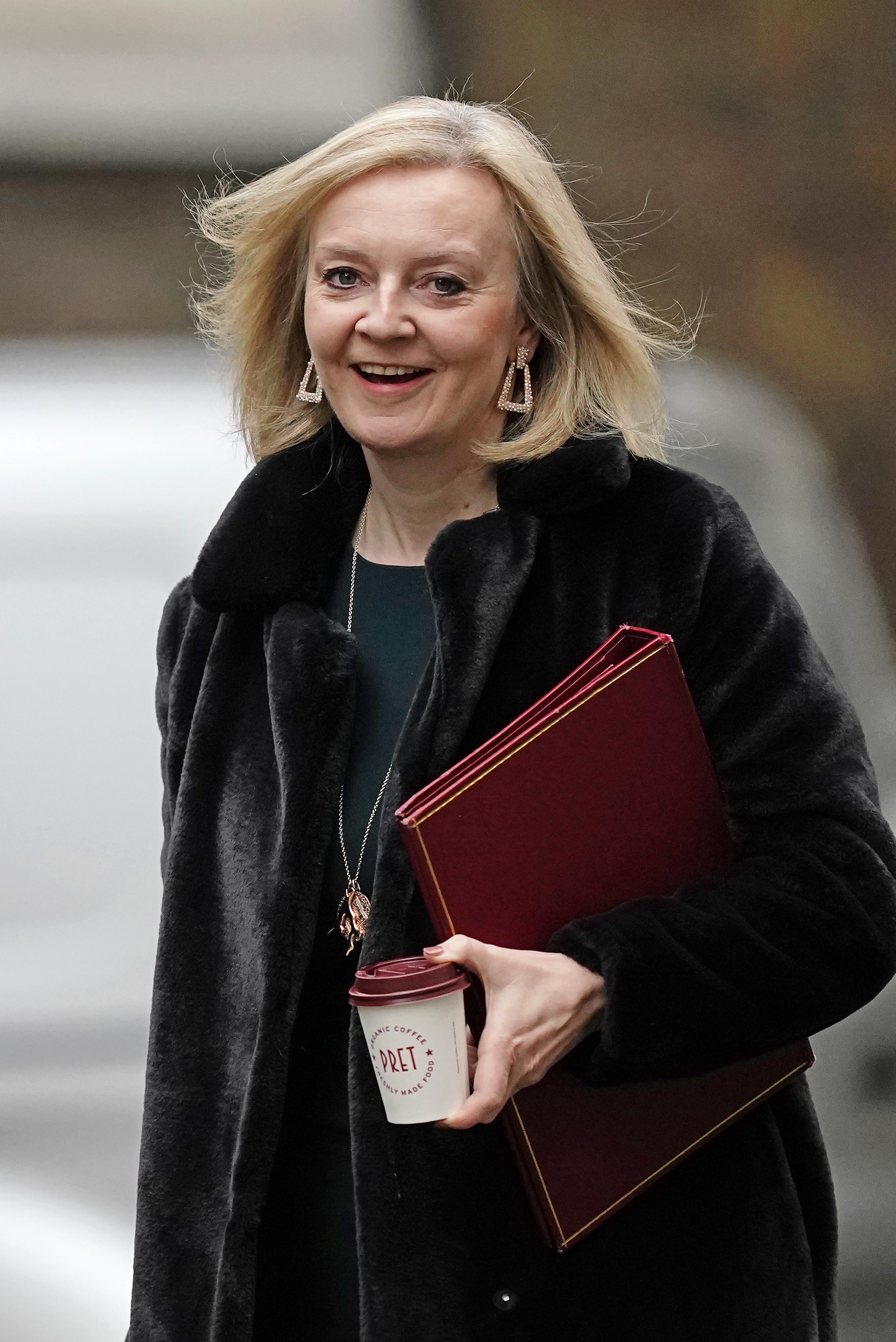 Foreign Secretary Liz Truss (Aaron Chown/PA)