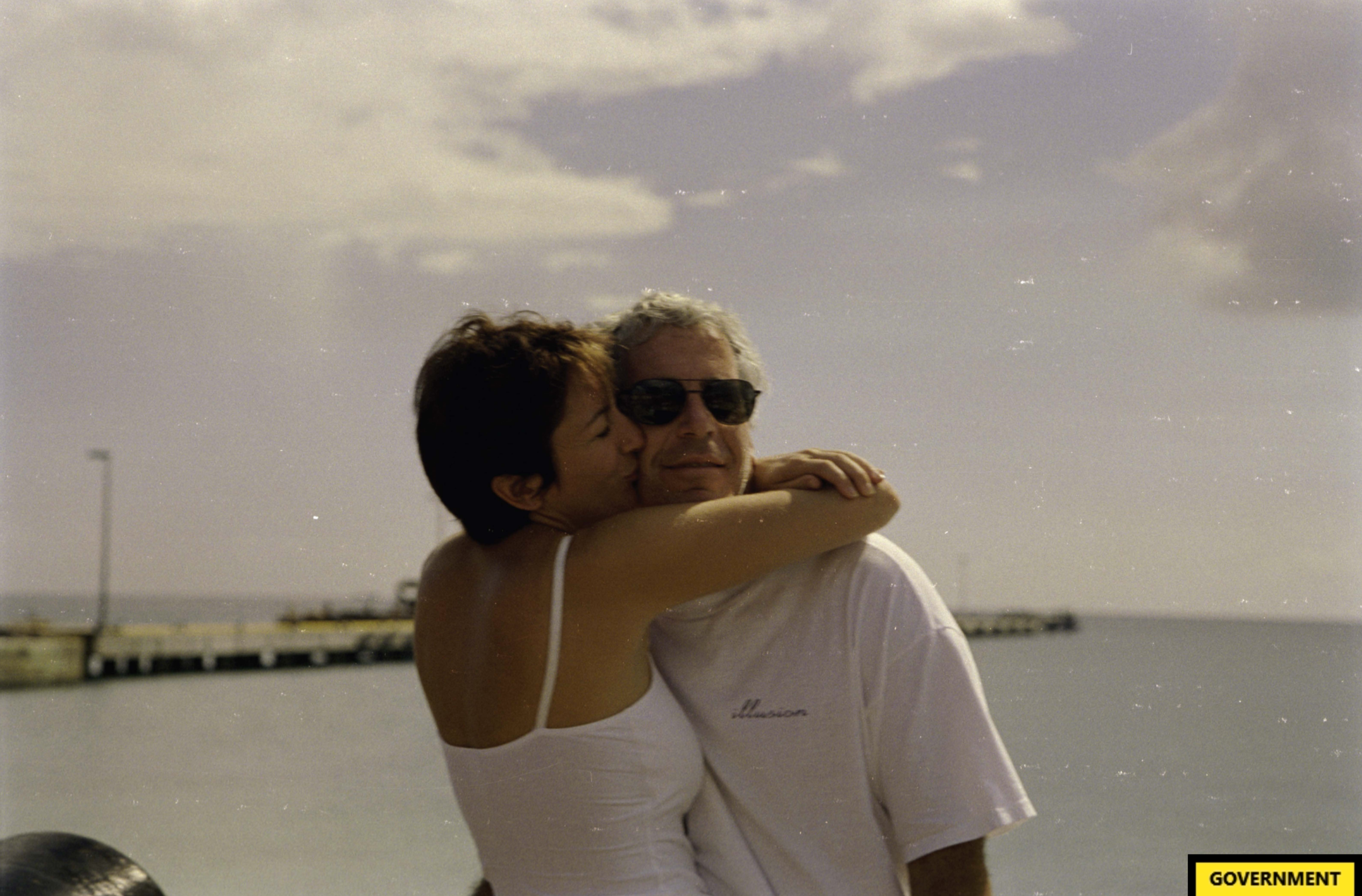 The undated photos appear to show the pair very much in love