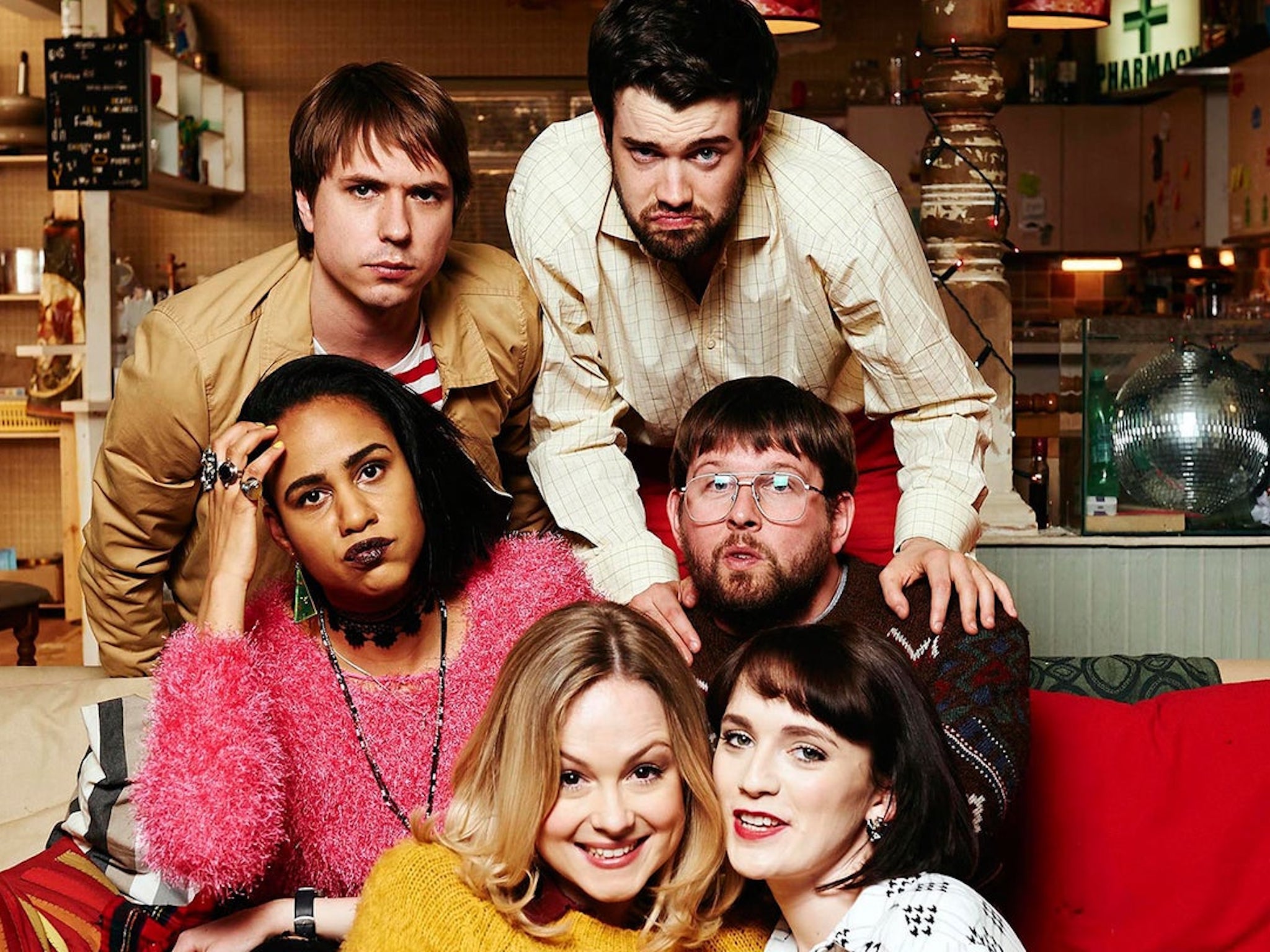 Whitehall starred as the insufferable public school lad JP in ‘Fresh Meat’, opposite Charlotte Ritchie, Kimberley Nixon, Zawe Ashton, Greg McHugh, and Joe Thomas