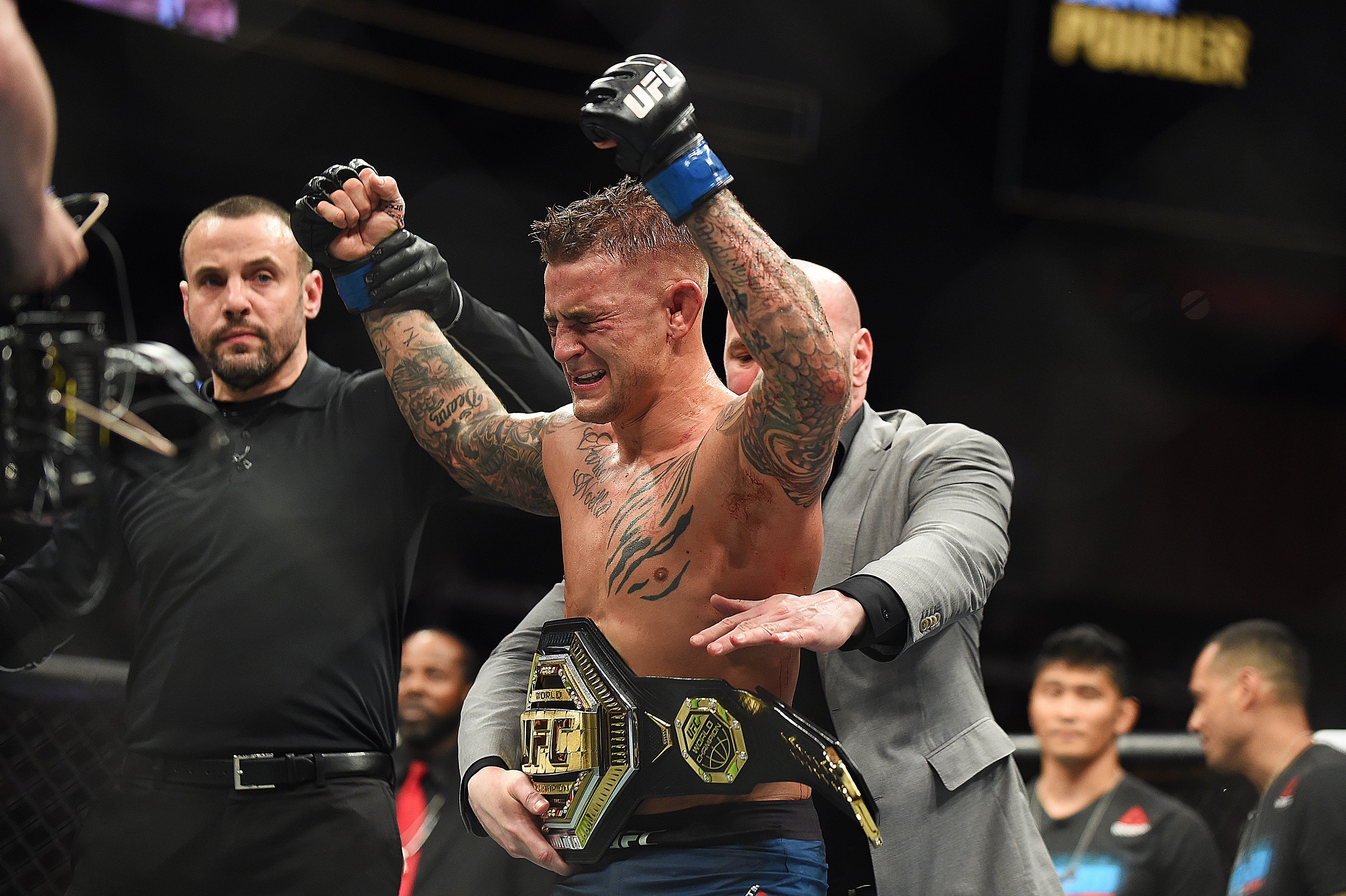 Poirier held the interim UFC lightweight title in 2019