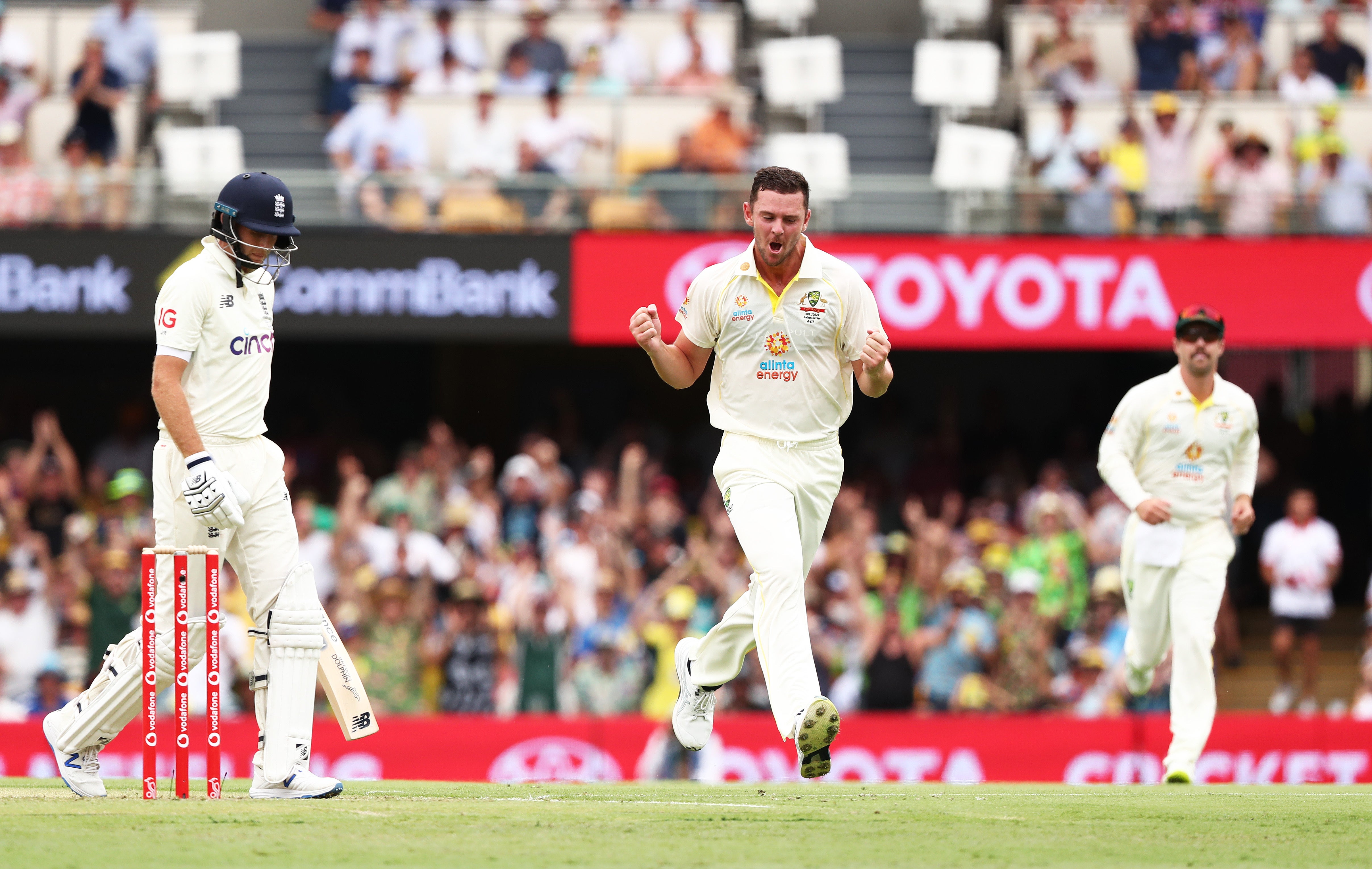 England were all out for 147 (Jason O’Brien/PA)