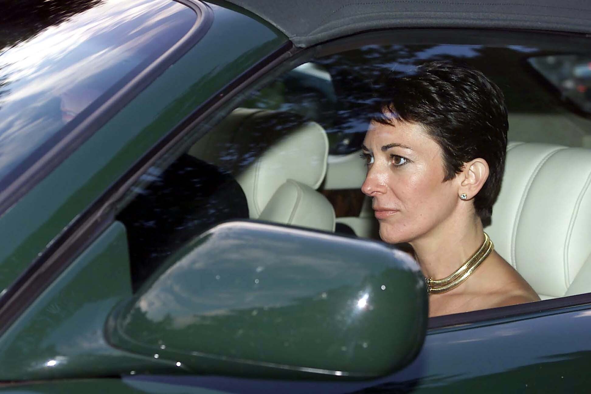 Ghislaine Maxwell with the Duke of York (Chris Ison/PA)