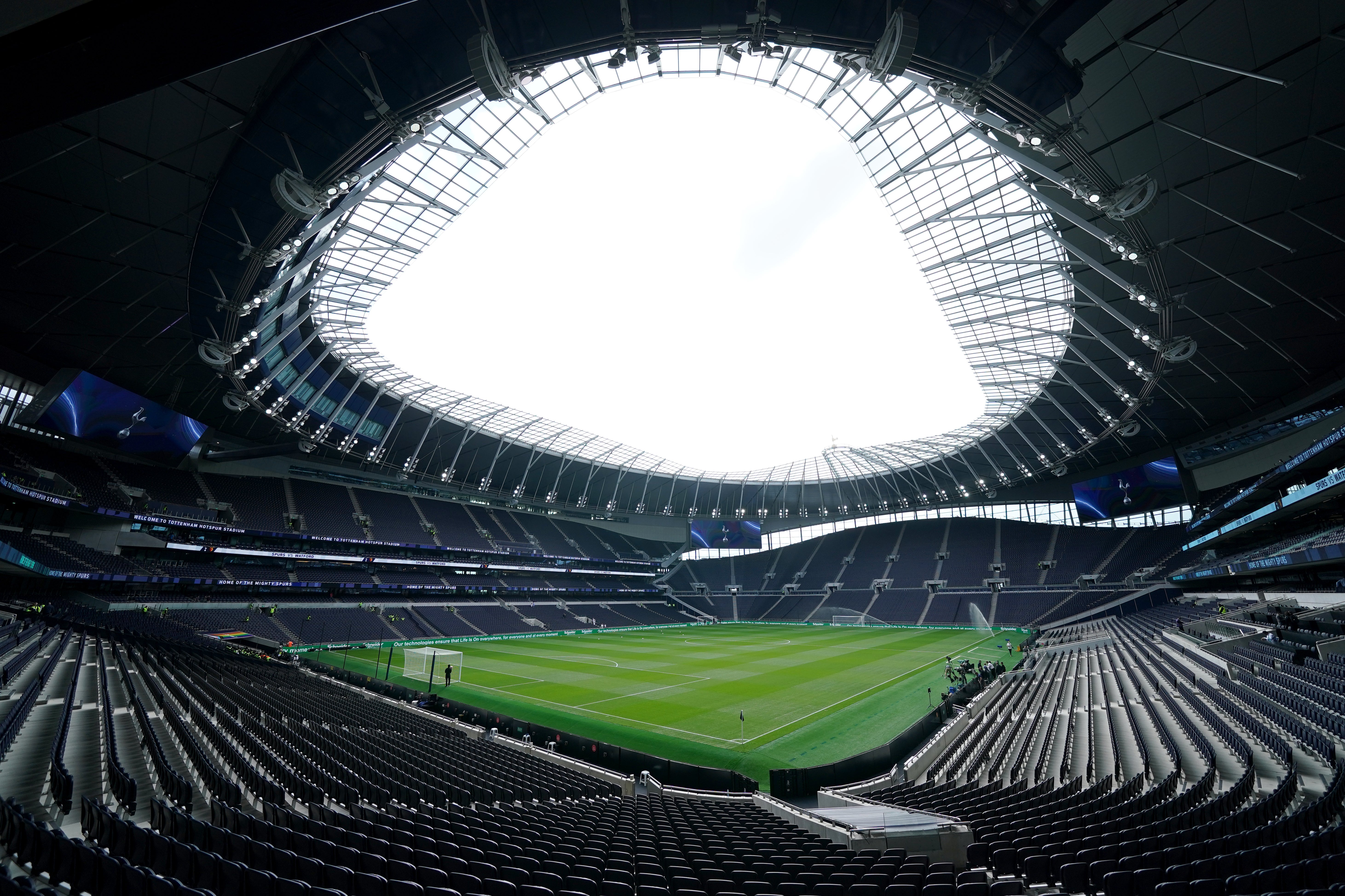 Tottenham’s game against Rennes was called off (Mike Egerton/PA)