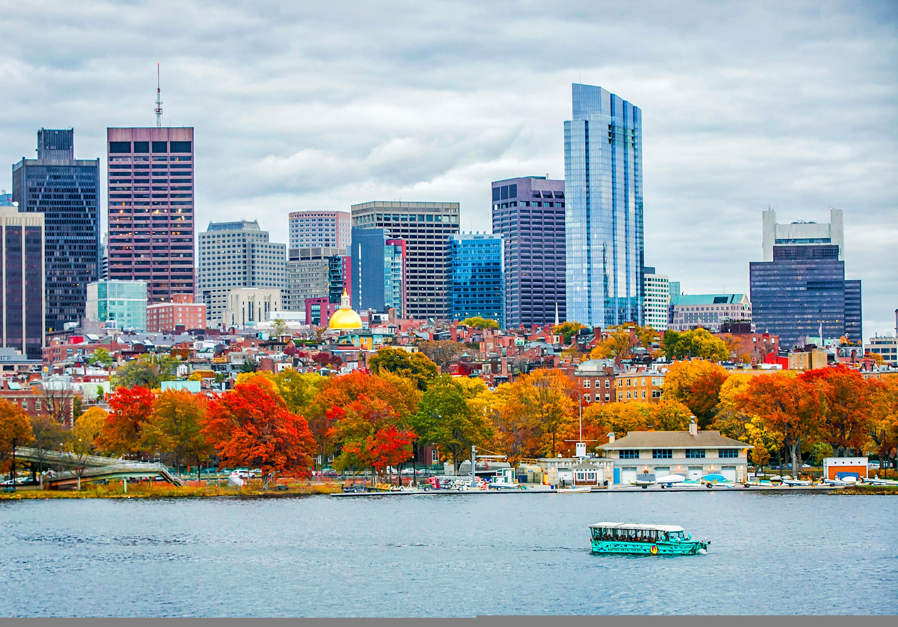 The Boston skyline