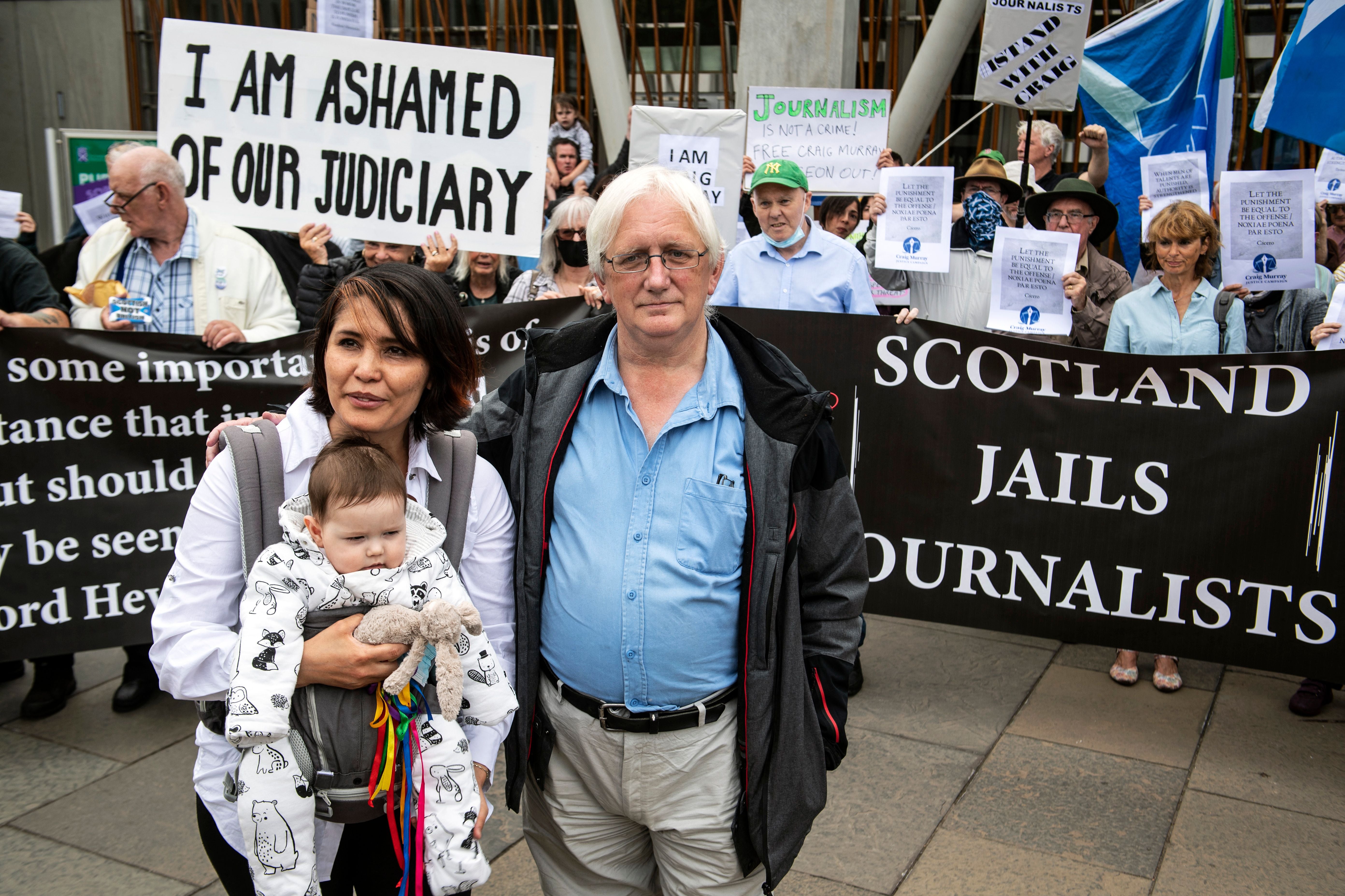 Craig Murray was sent to prison for contempt of court in the Salmond case