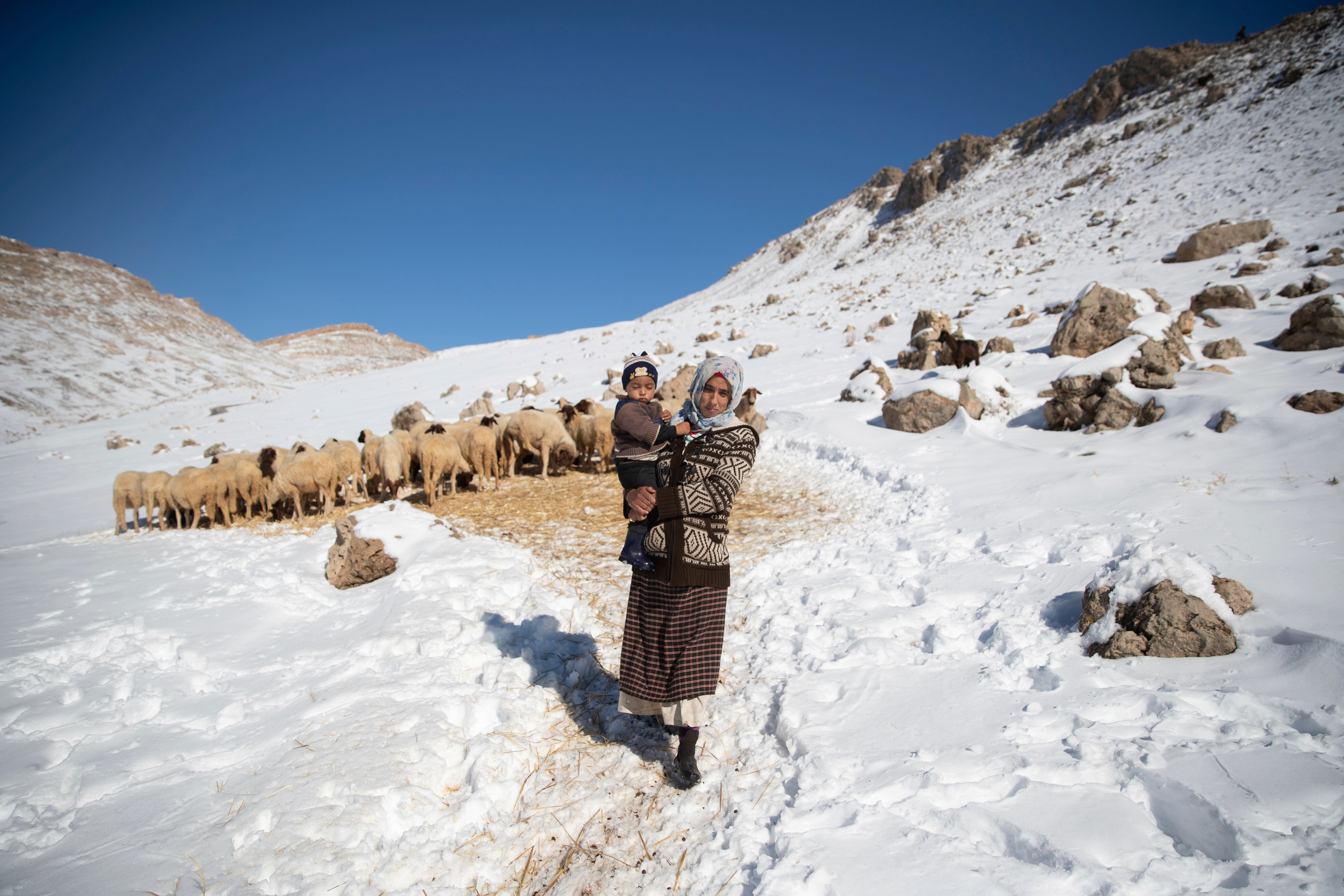 Morocco Atlas Snowfall Photo Gallery