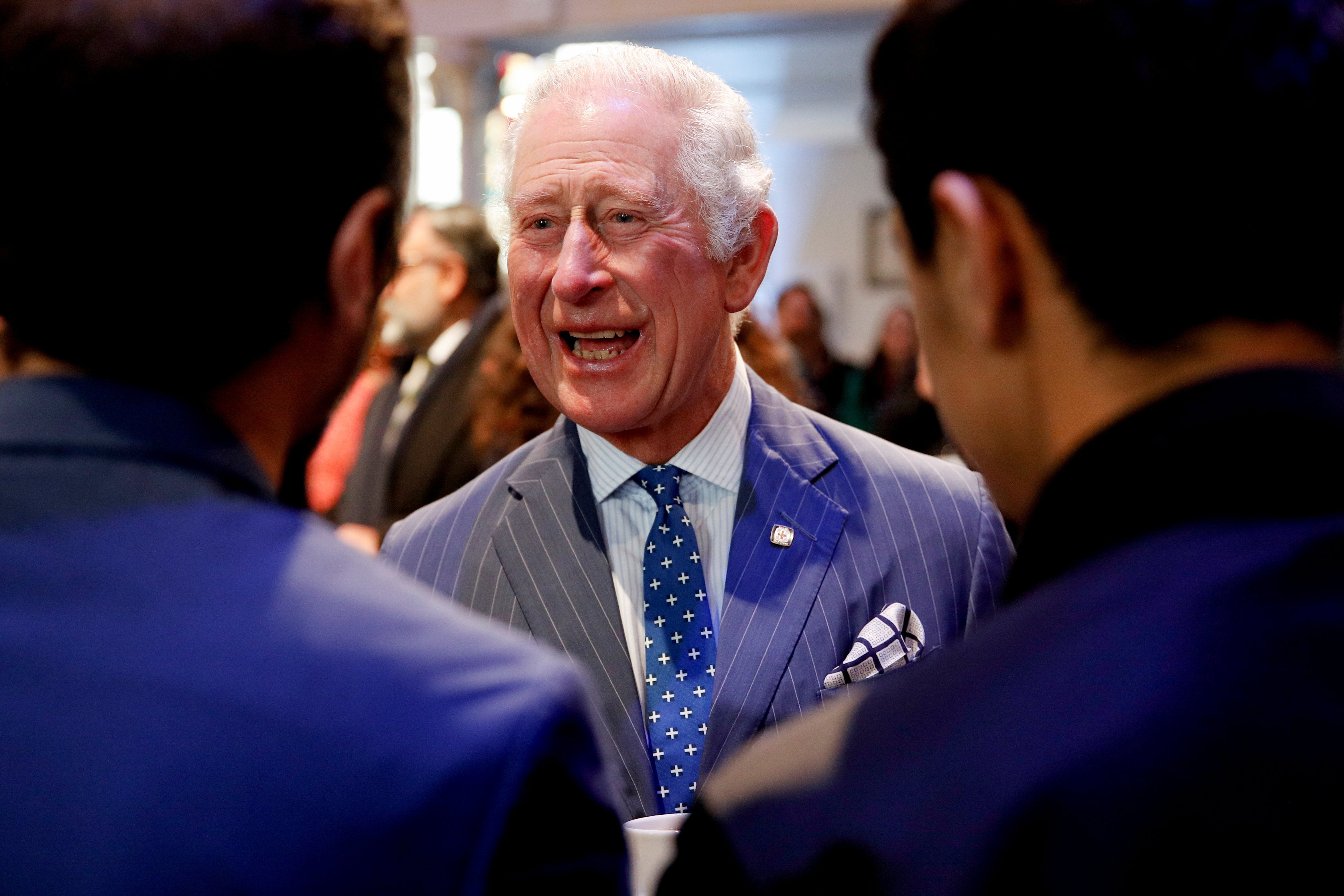 The Prince of Wales visited the Holy Trinity Brompton church in South Kensington, west London (Peter Nicolls/PA)