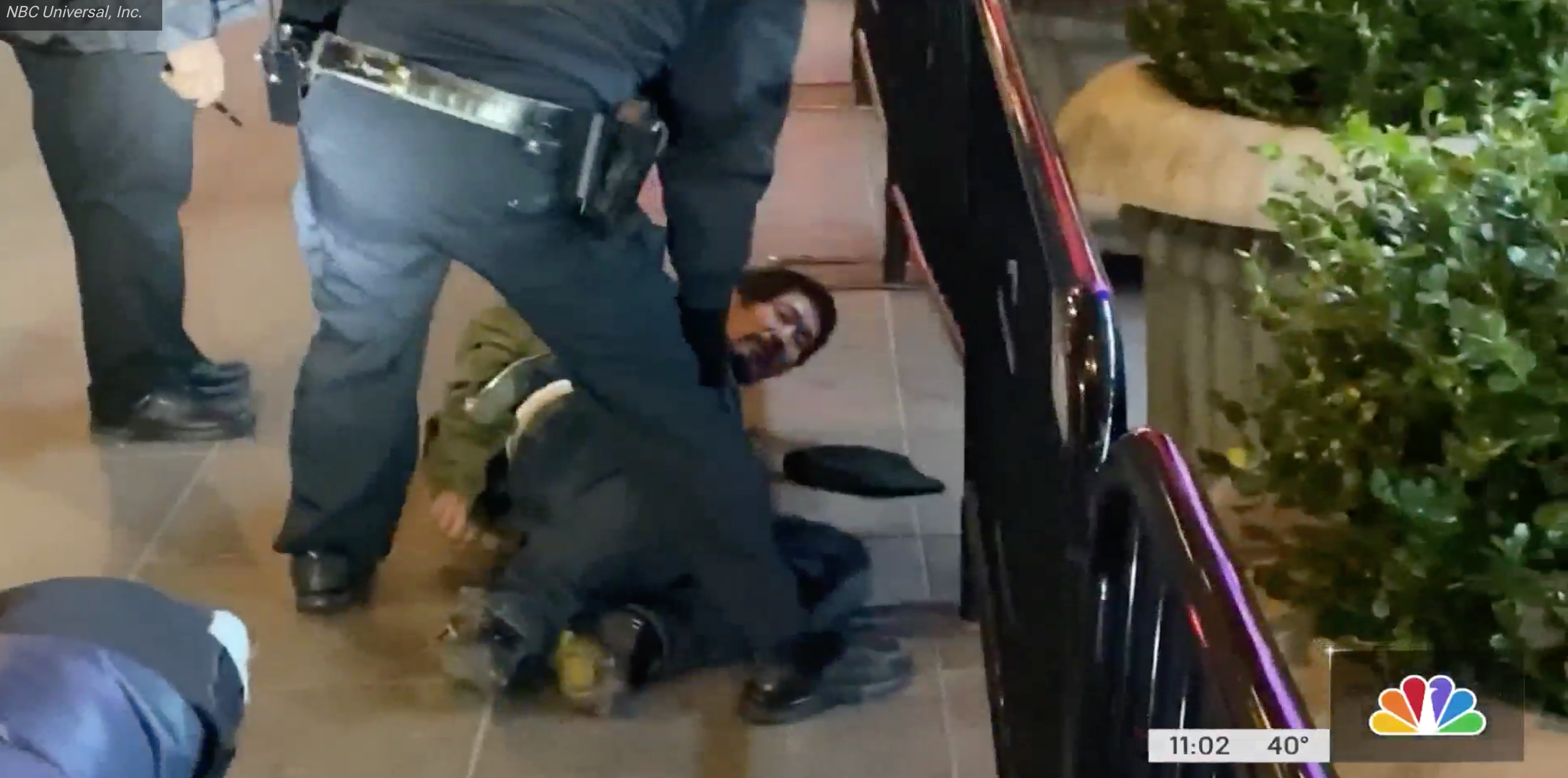 Suspect in Fox News’ Christmas tree fire also accused of flashing journalists outside Ghislaine Maxwell trial