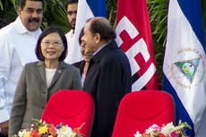 Nicaragua cuts diplomatic ties with Taiwan in favour of China