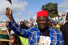 US sanctions Liberia's ex-warlord and senator Prince Johnson