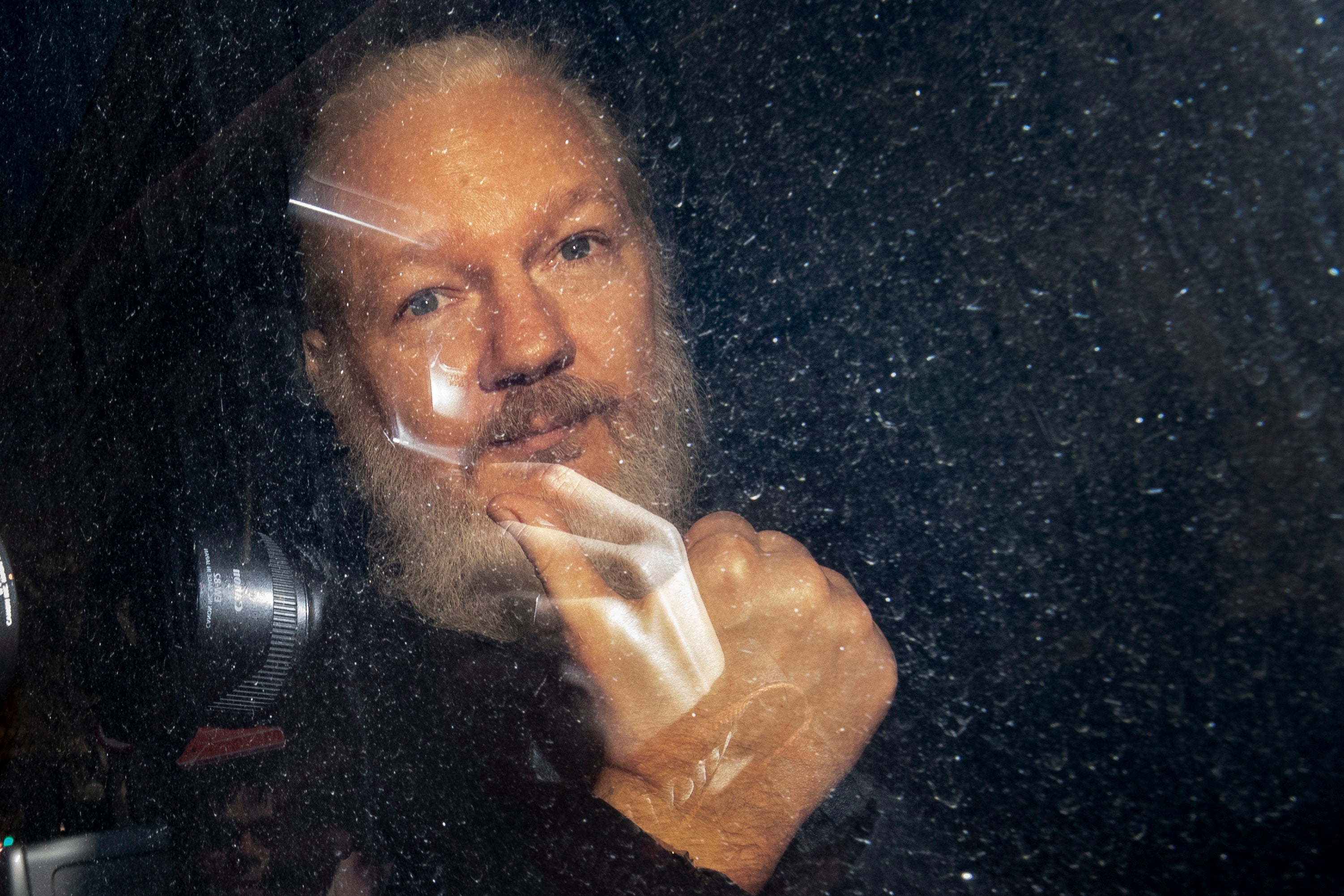 Julian Assange is in custody in Belmarsh prison