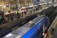 Rail strike triggers cancellation of thousands of Christmas Eve trains