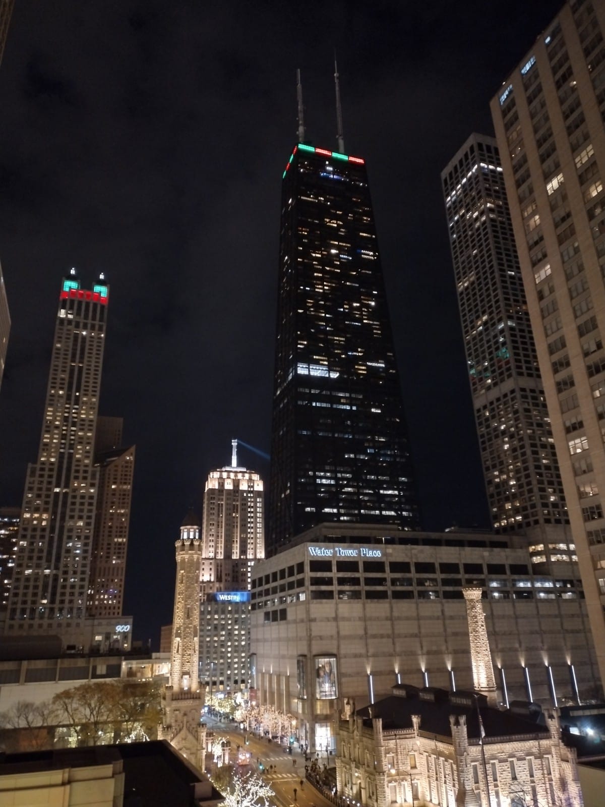 Chicago’s ready-made setting of Christmas lights proves ideal for filmmakers during the holiday season