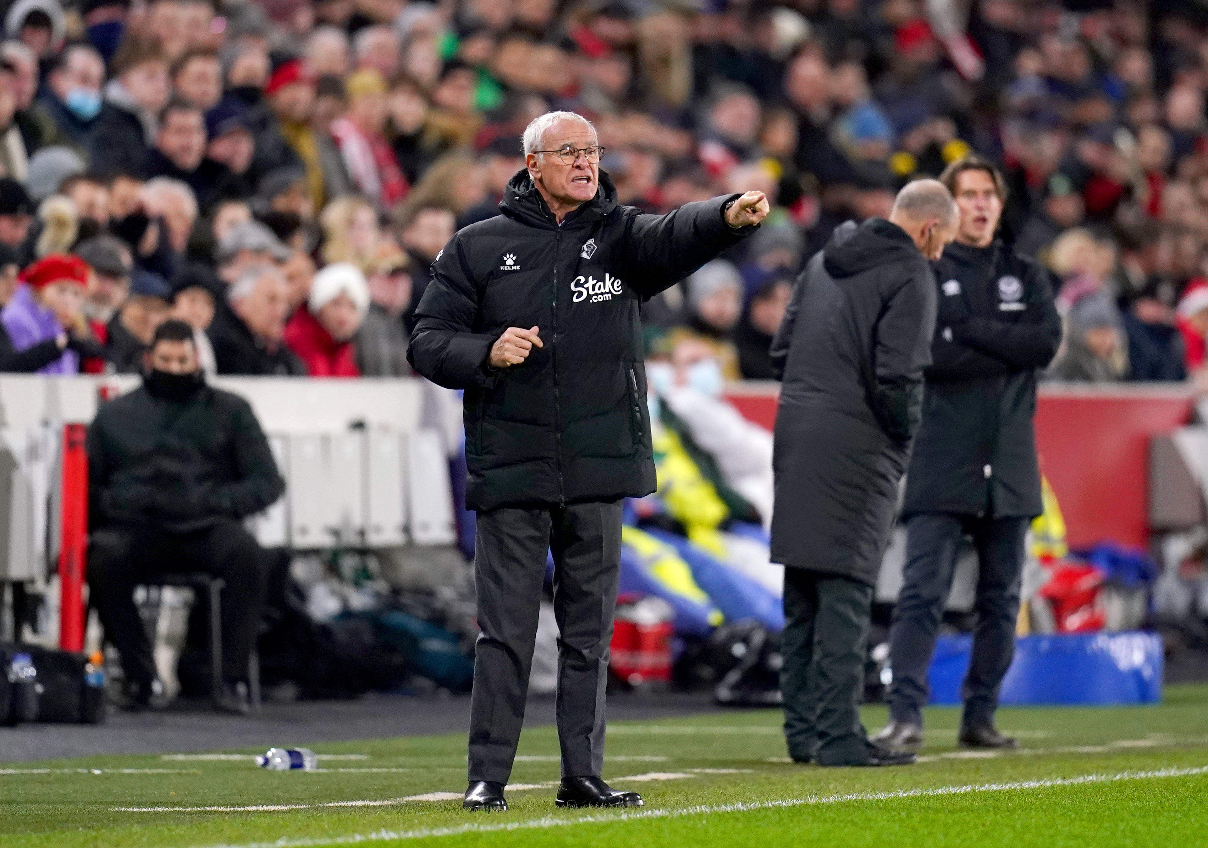 Claudio Ranieri was frustrated after Watford’s late capitulation (John Walton/PA)