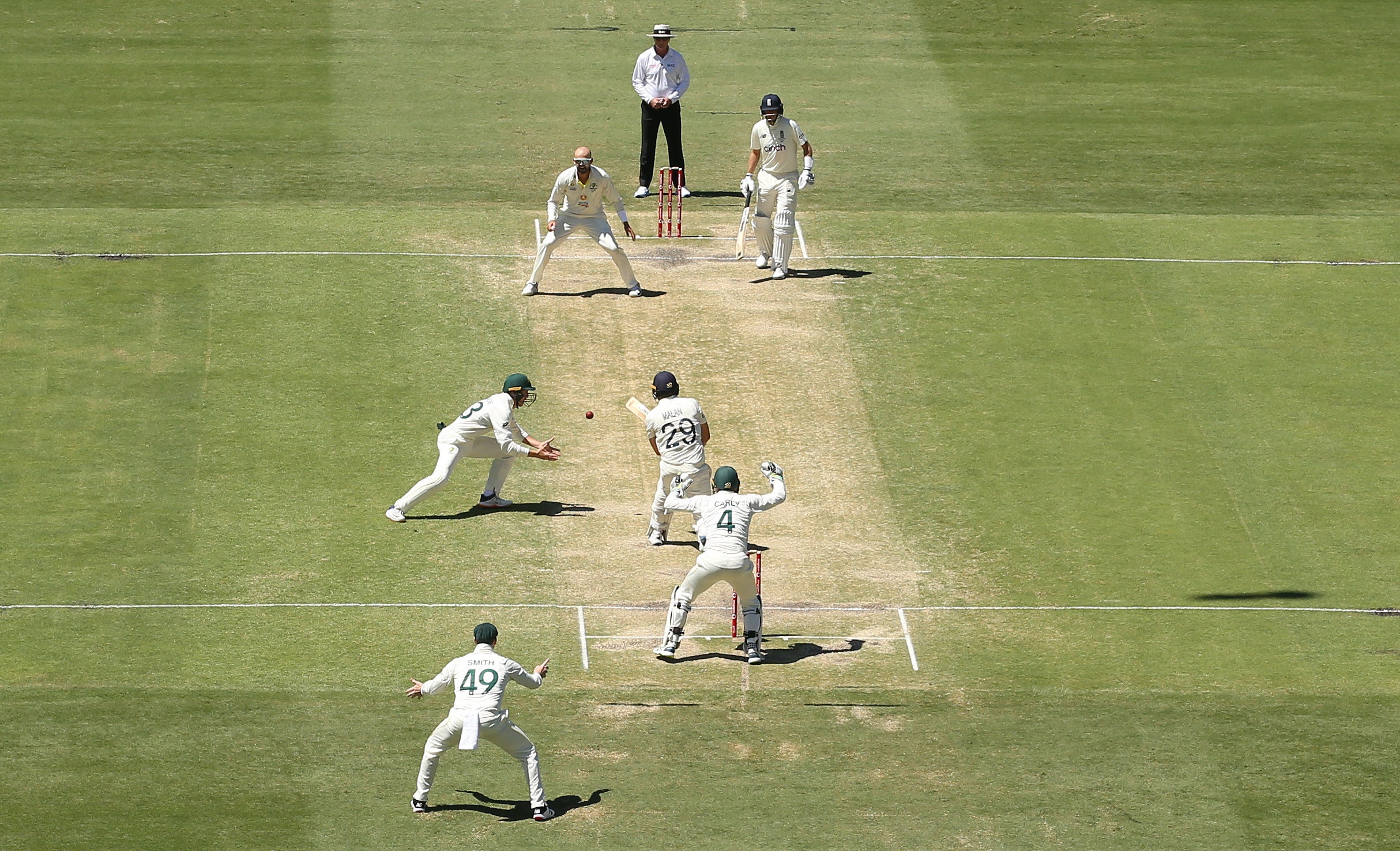 Dawid Malan’s dismissal kicked off the collapse (Jason O’Brien/PA)