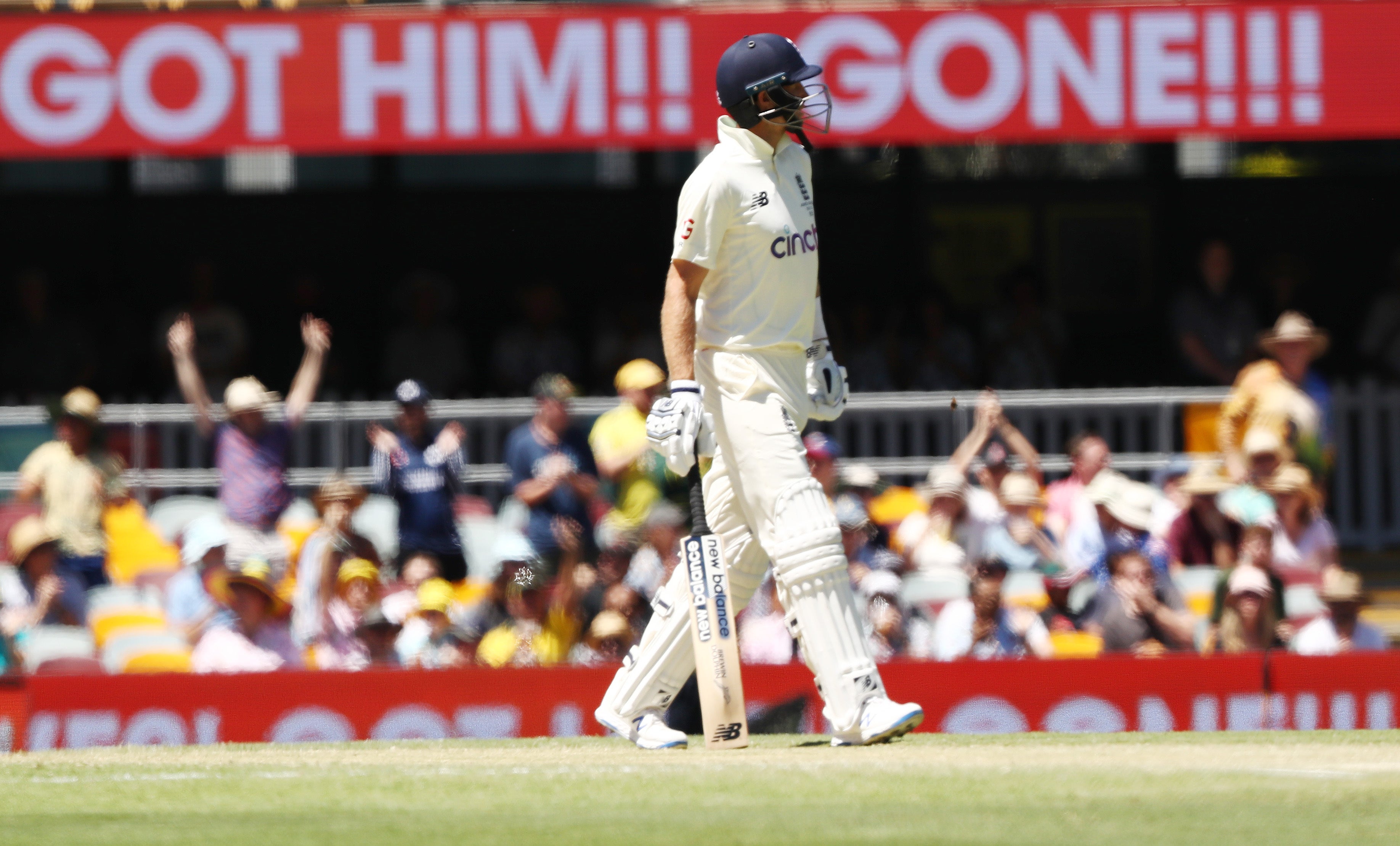 Joe Root failed to seal his first century Down Under as Cameron Green had him caught behind (Jason O’Brien/PA)