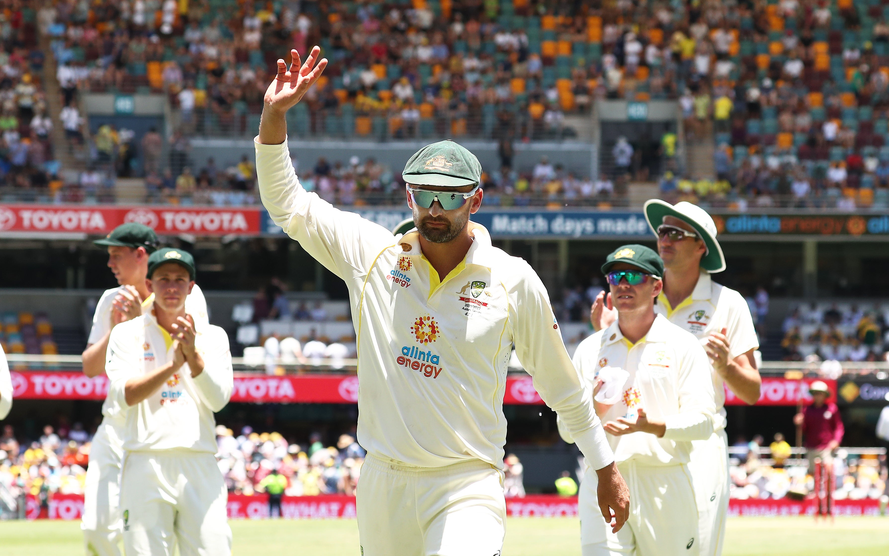 Australia tore through England to win the first Ashes Test (Jason O’Brien/PA)