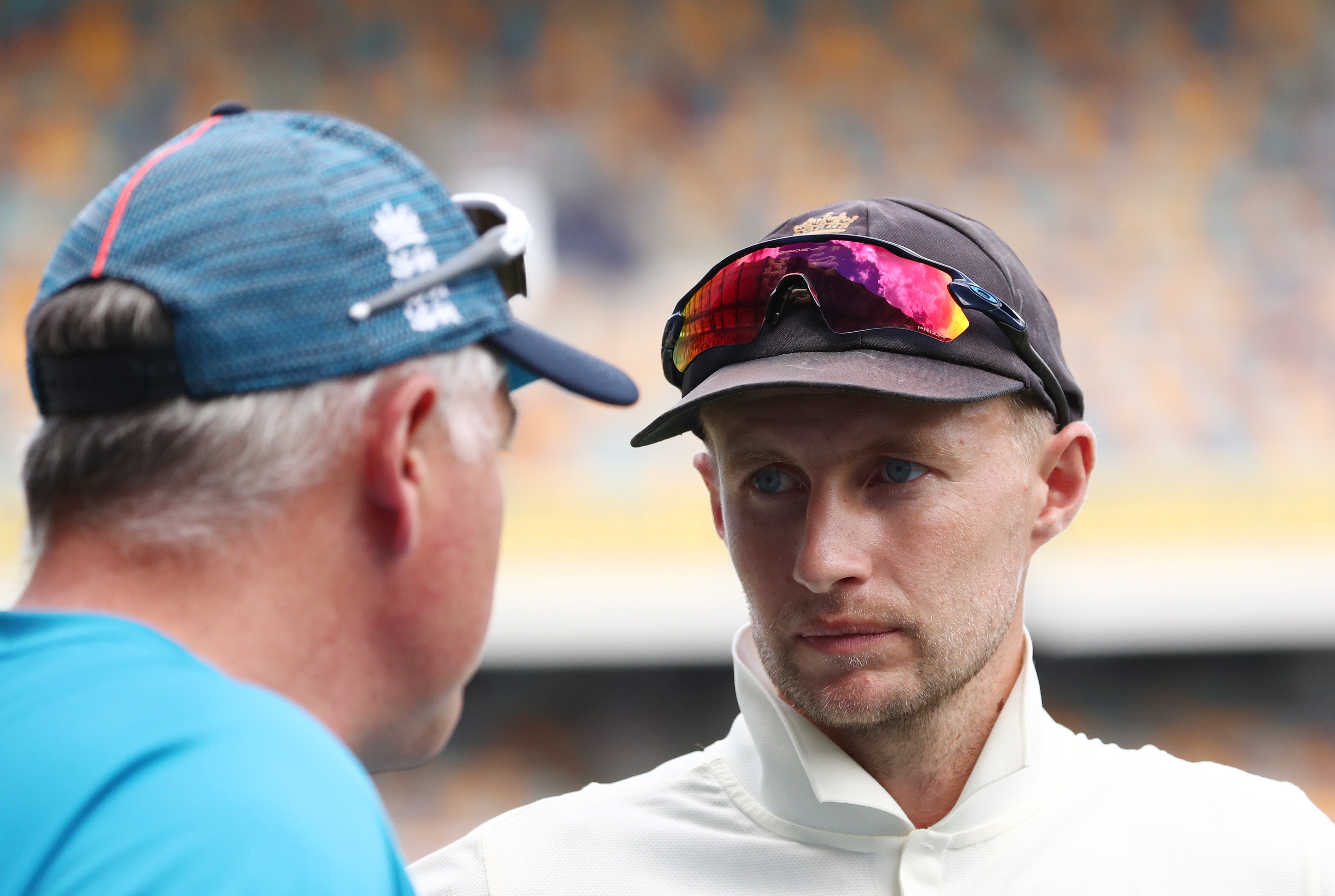 Root and coach Chris Silverwood were left to answer questions over their selection (Jason O’Brien/PA)