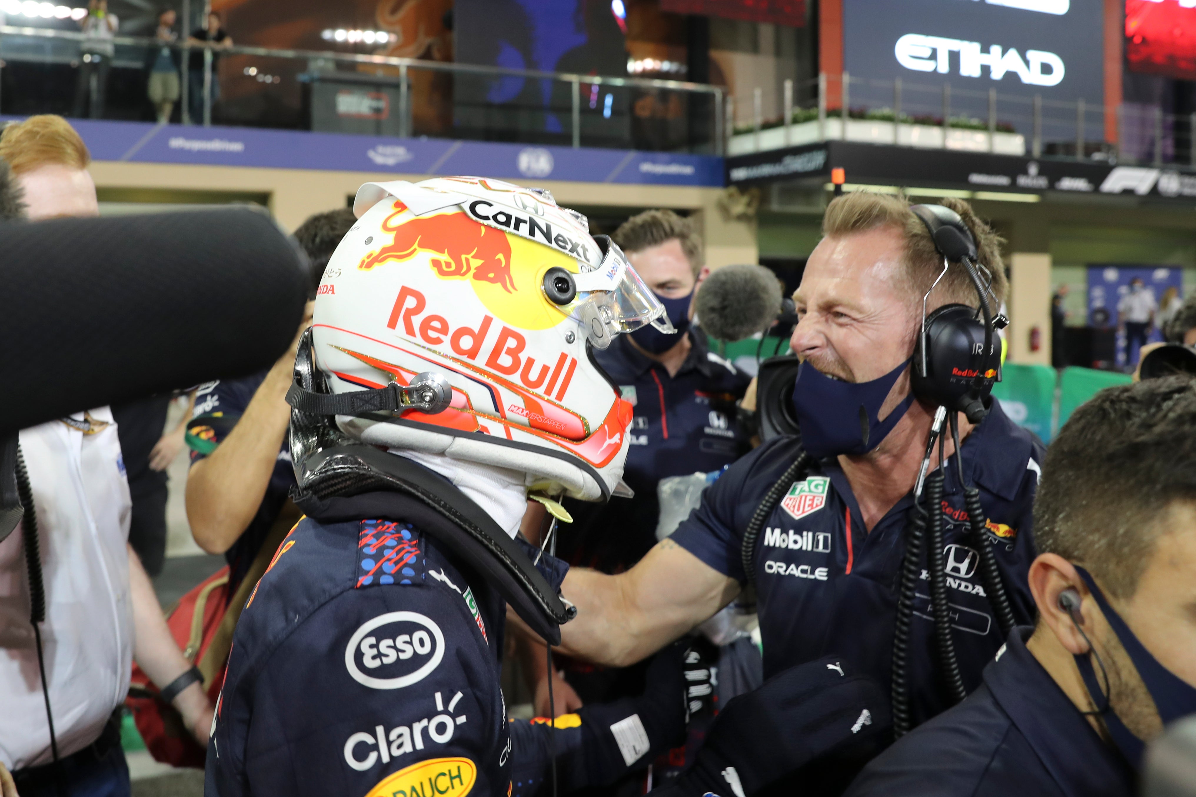 Max Verstappen took pole (Kamran Jebreili/Pool via AP)