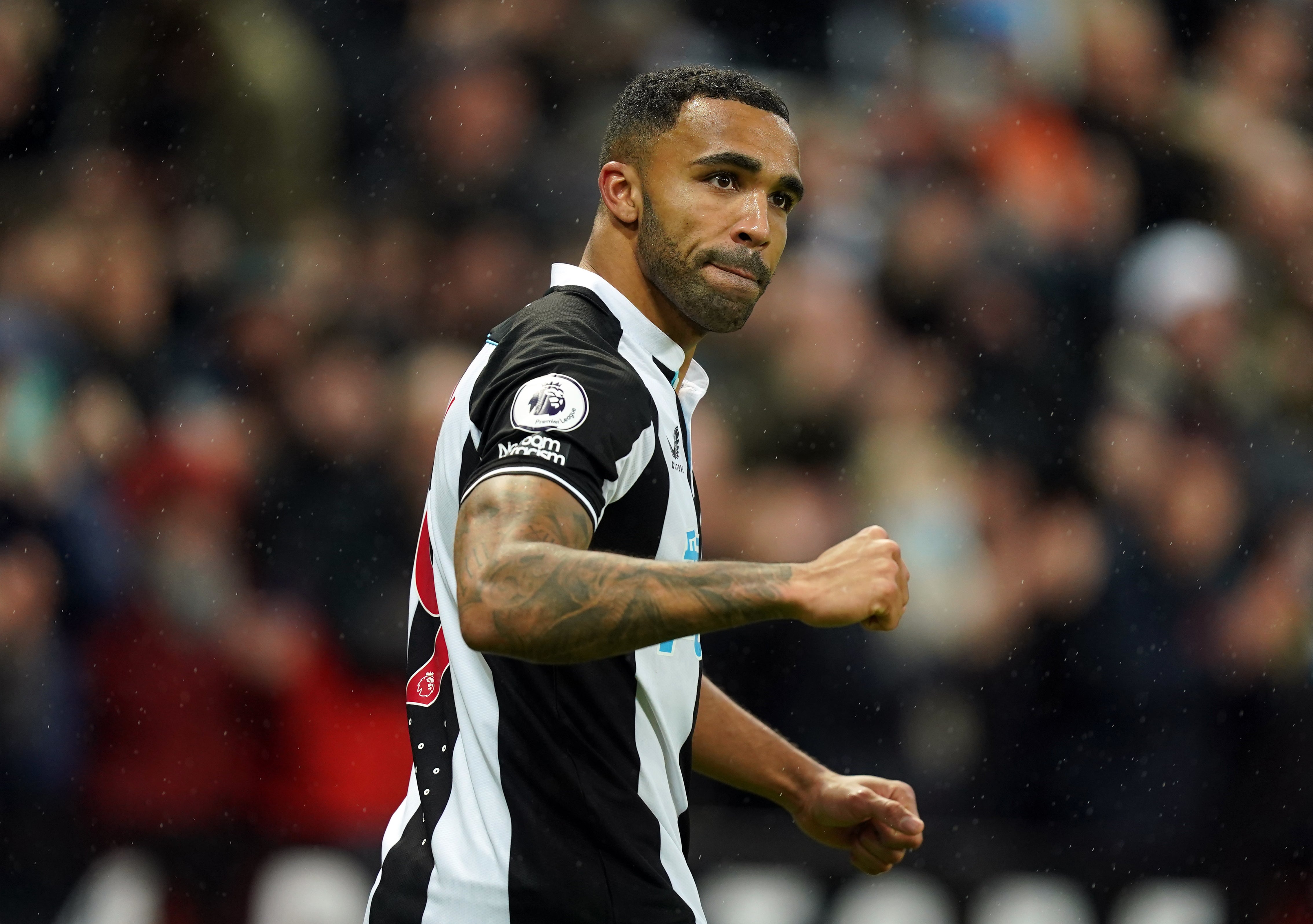 Newcastle striker Callum Wilson has developed his leadership skills since last working under Eddie Howe (Mike Egerton/PA)